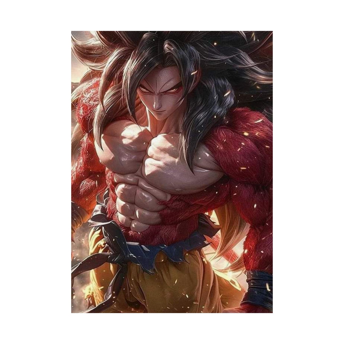 Super Saiyan 4 (Ssj4) Goku Vertical Poster #108