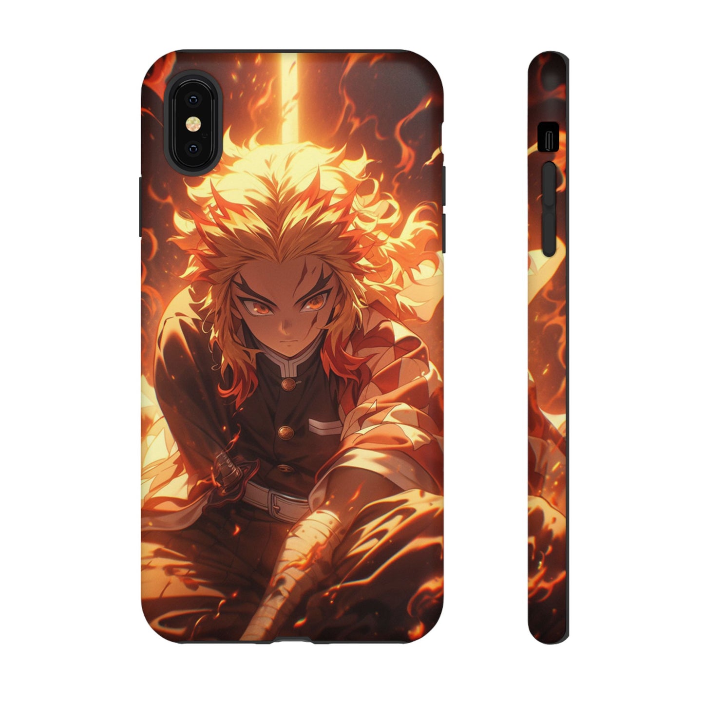 Demon Slayer Rengoku Heavy Duty Phone Case #104