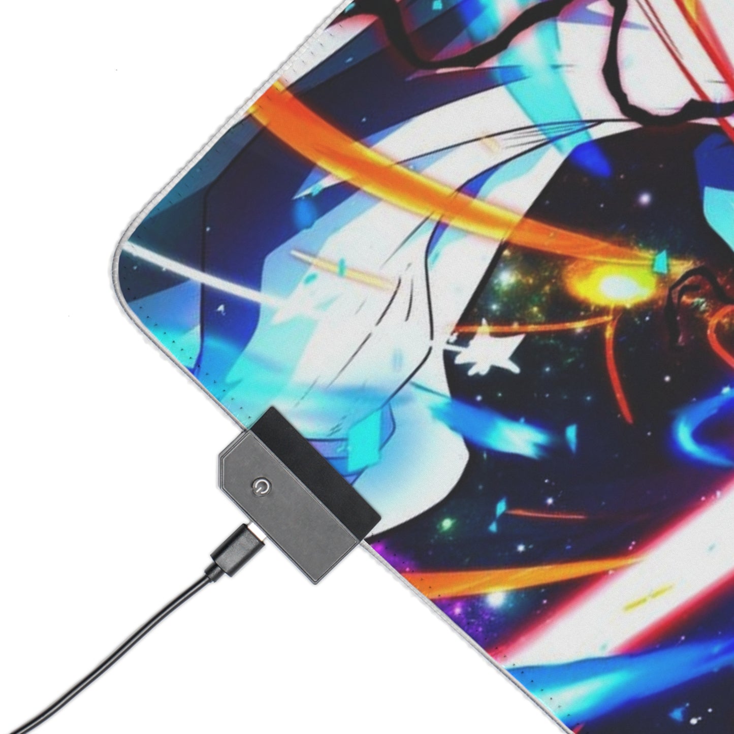 One Piece Garp Galaxy Impact LED Gaming Mouse Pad #107