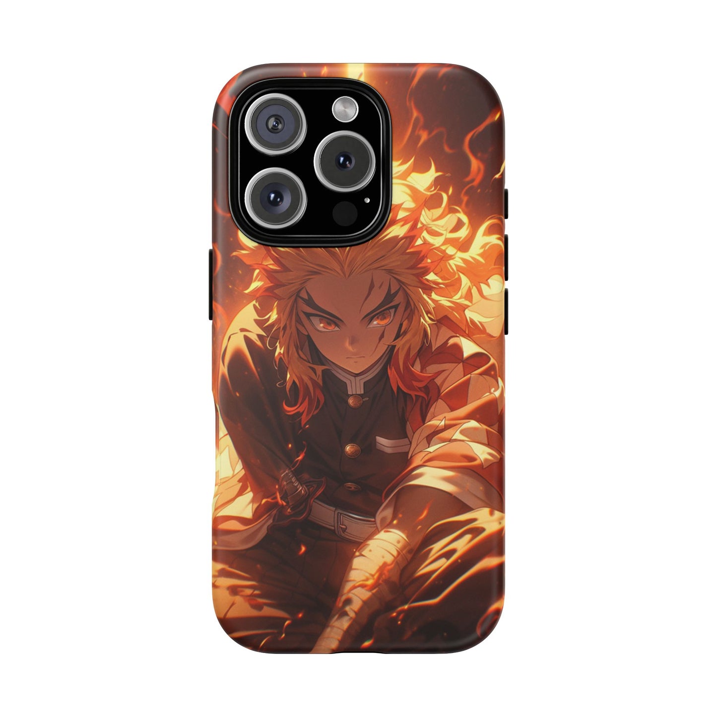 Demon Slayer Rengoku Heavy Duty Phone Case #104