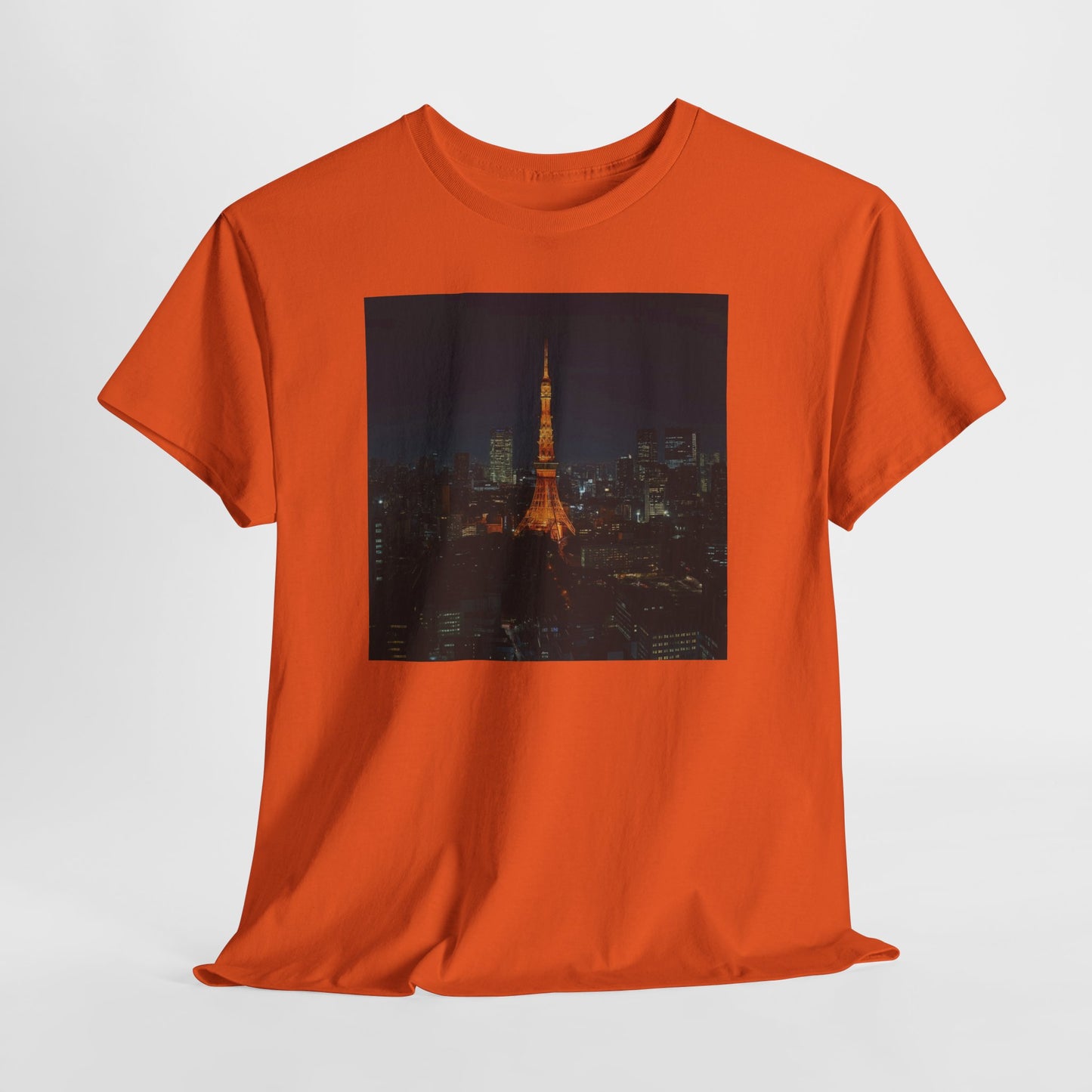 Neon Night Tokyo Skyline Shirt #109
