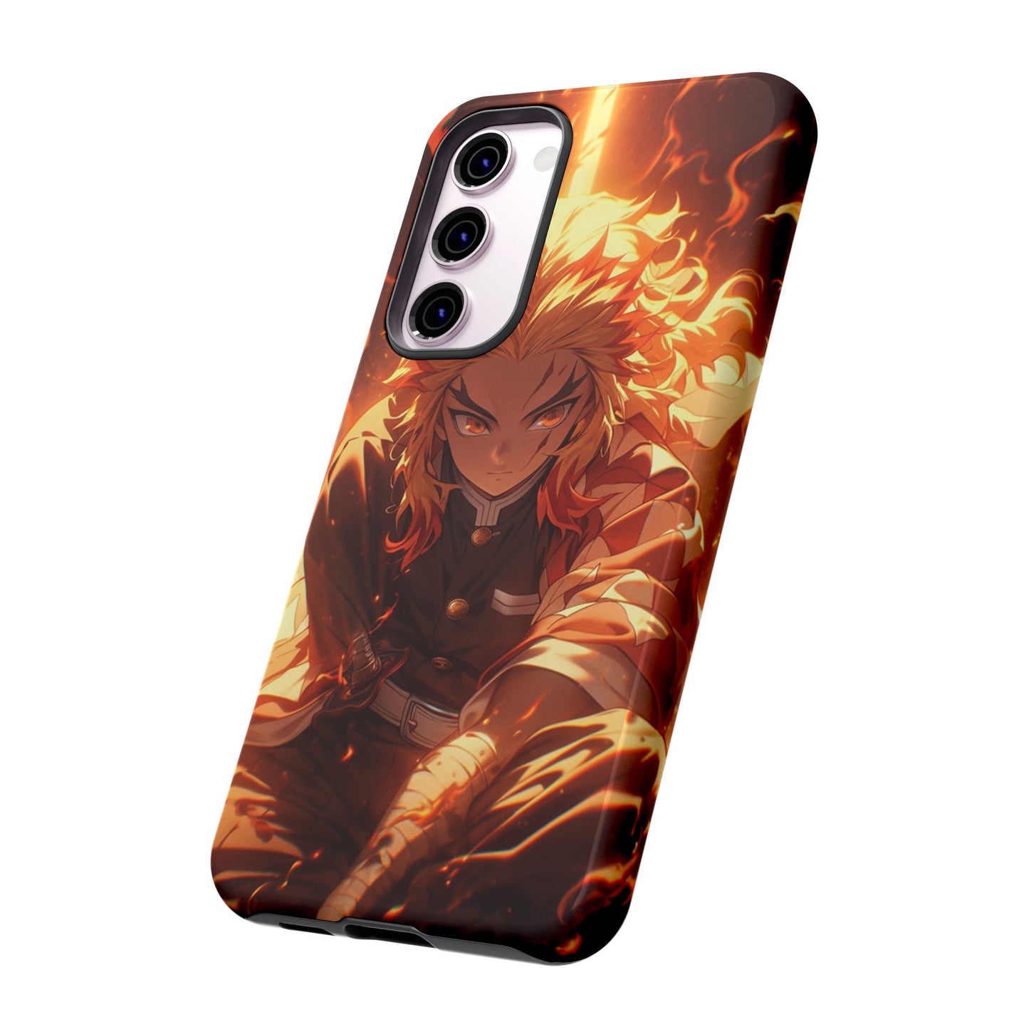 Demon Slayer Rengoku Heavy Duty Phone Case #104