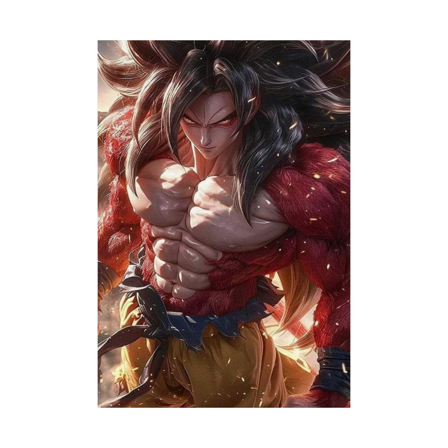 Super Saiyan 4 (Ssj4) Goku Vertical Poster #108