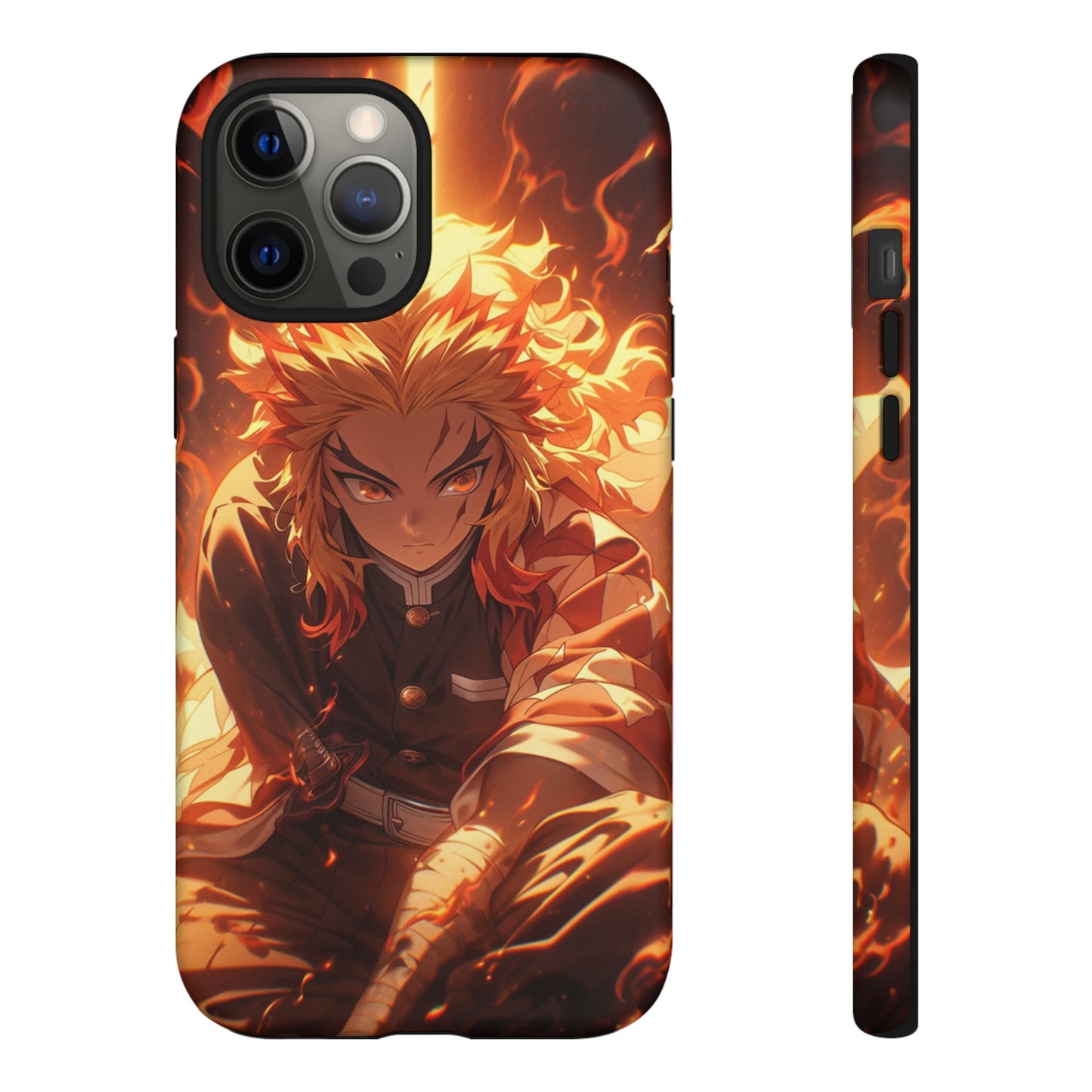 Demon Slayer Rengoku Heavy Duty Phone Case #104