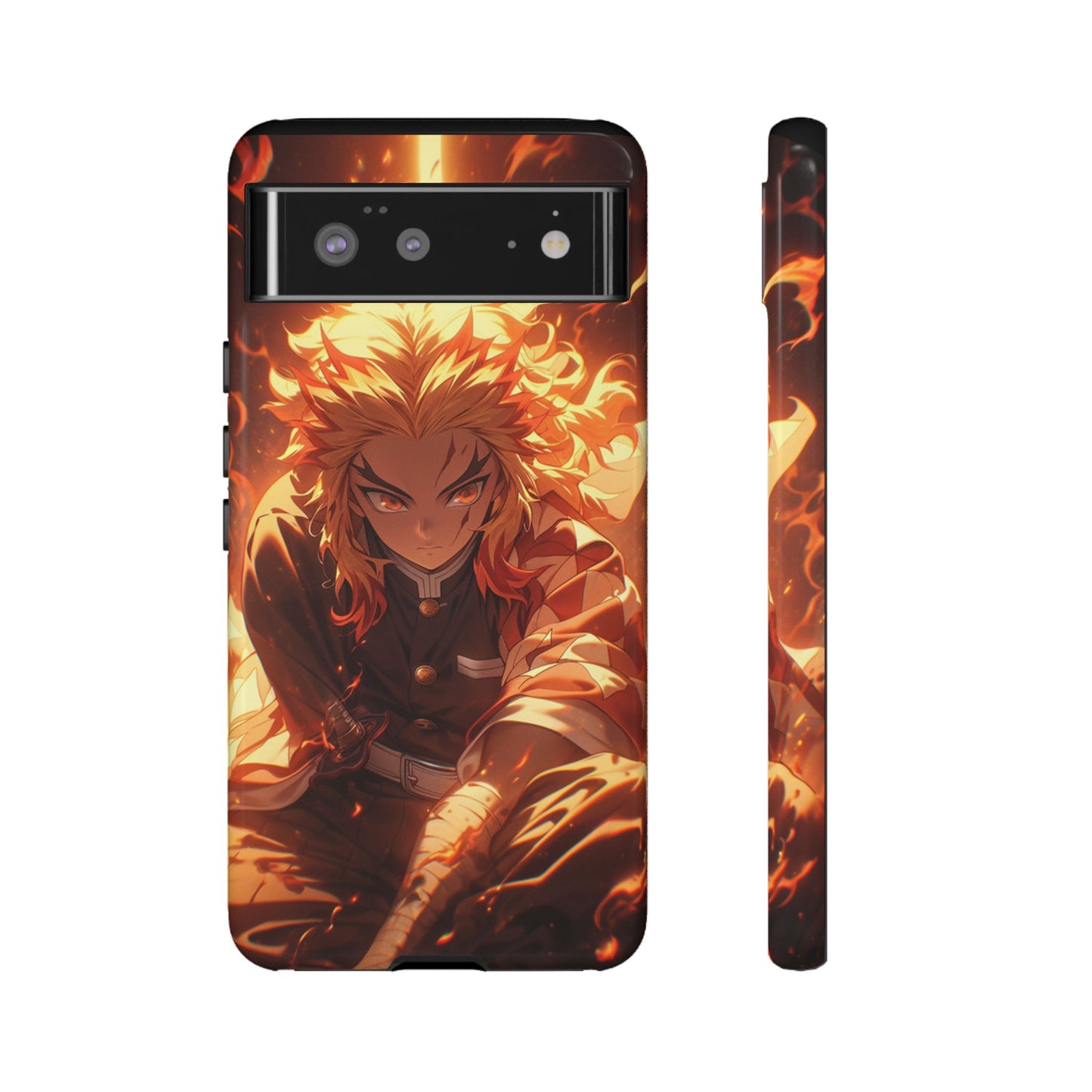 Demon Slayer Rengoku Heavy Duty Phone Case #104