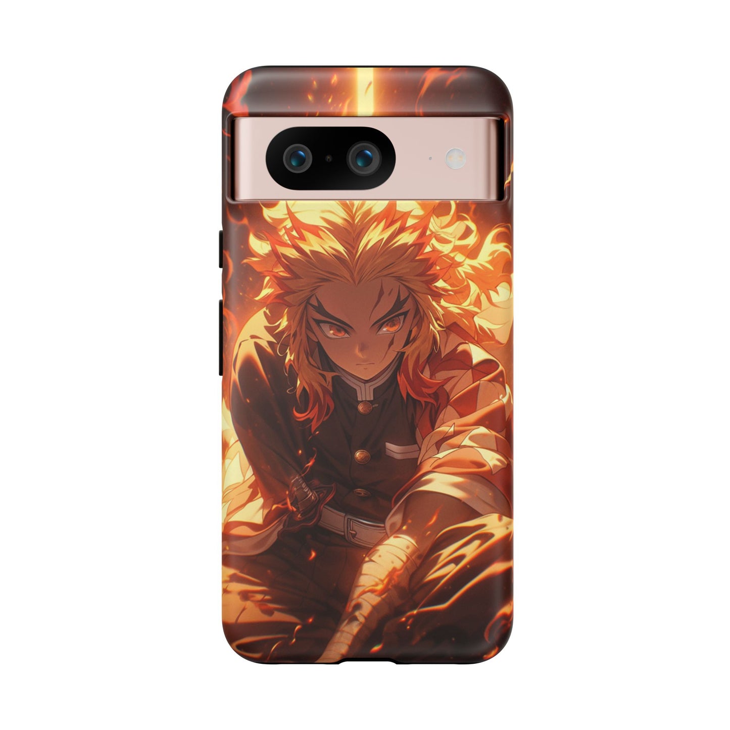 Demon Slayer Rengoku Heavy Duty Phone Case #104