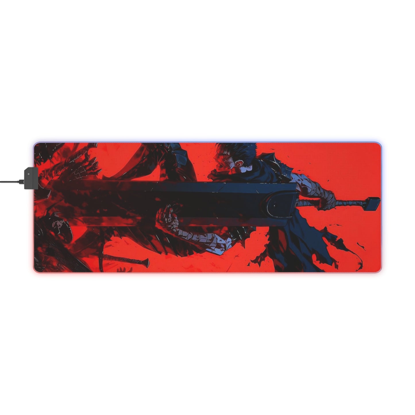 Berserk Gut RGB LED Gaming Mouse Pad Gamers #107