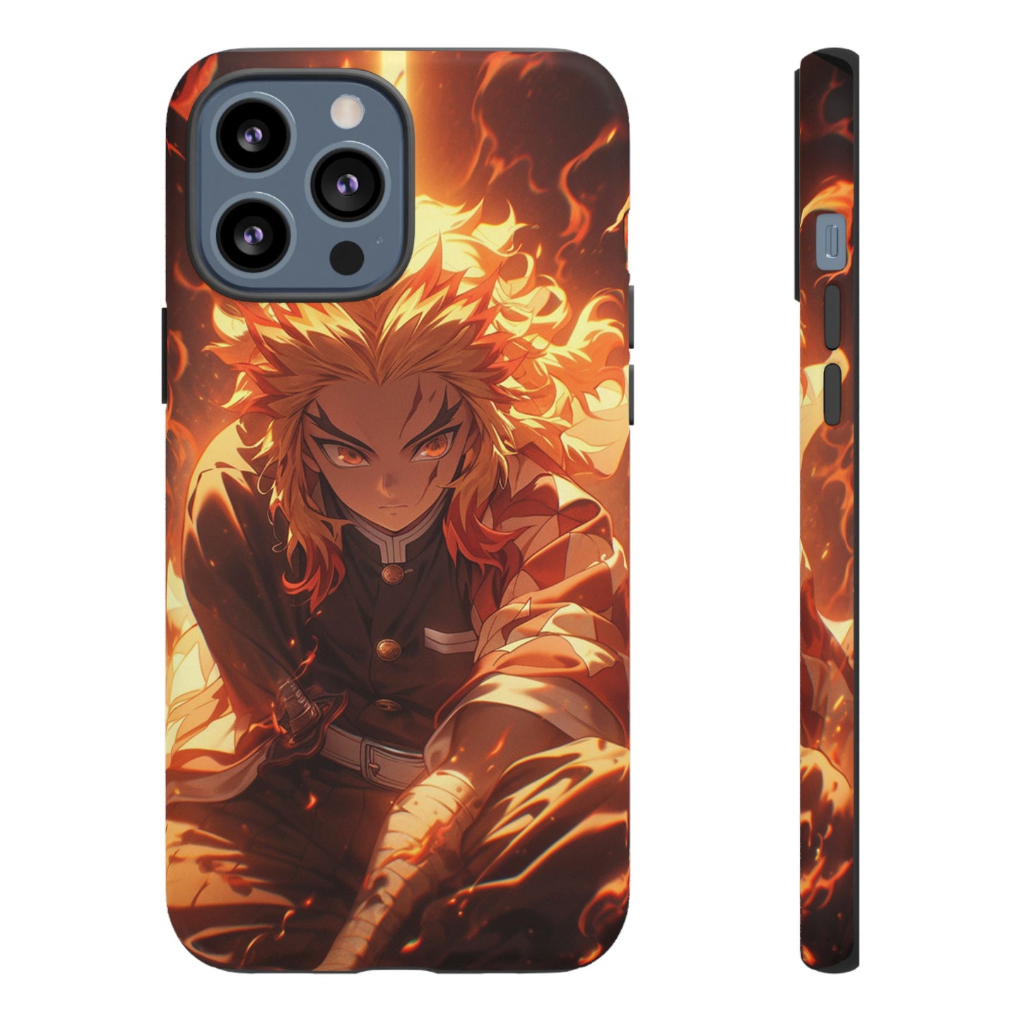 Demon Slayer Rengoku Heavy Duty Phone Case #104