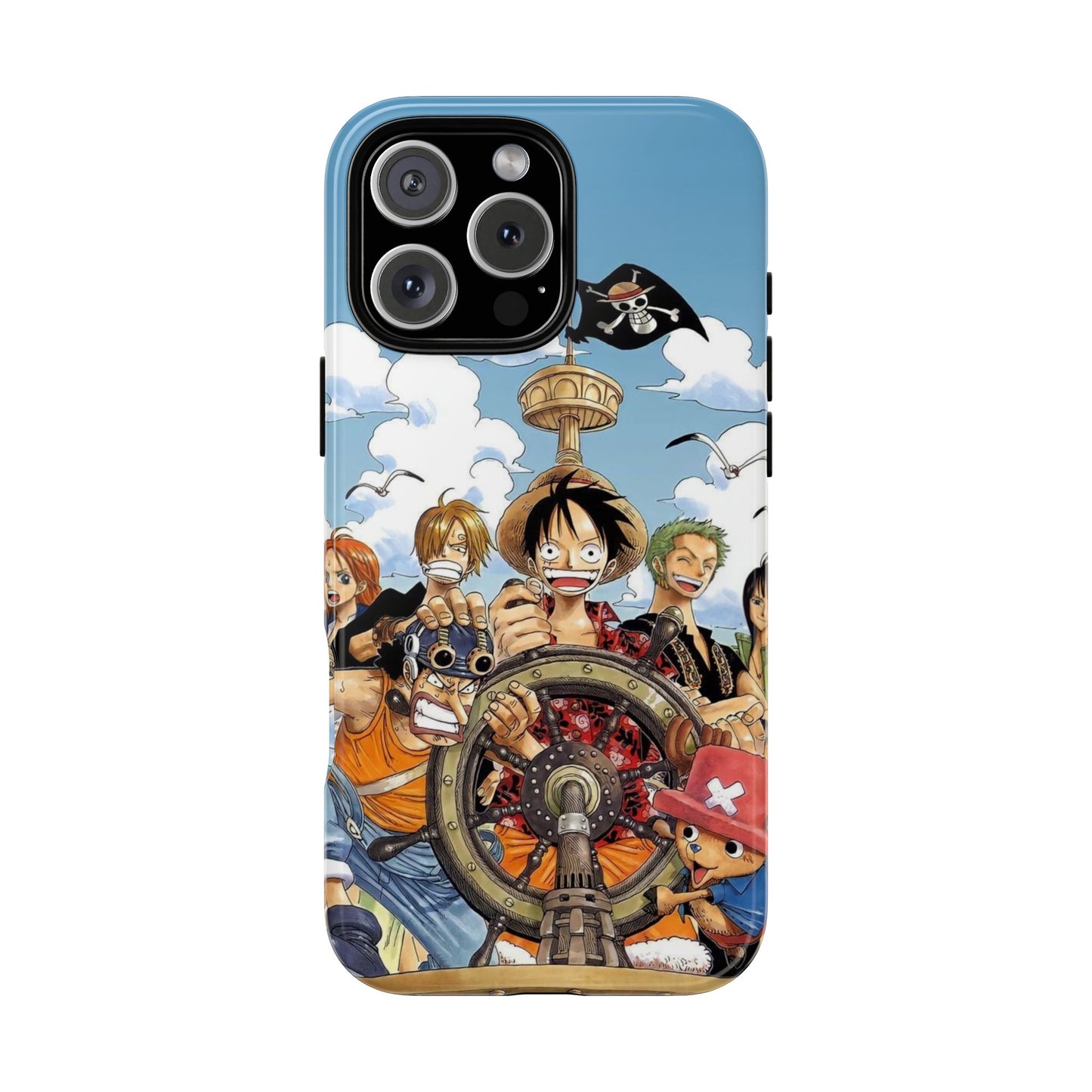 One Piece Straw Hat Crew Heavy Duty Phone Case #104