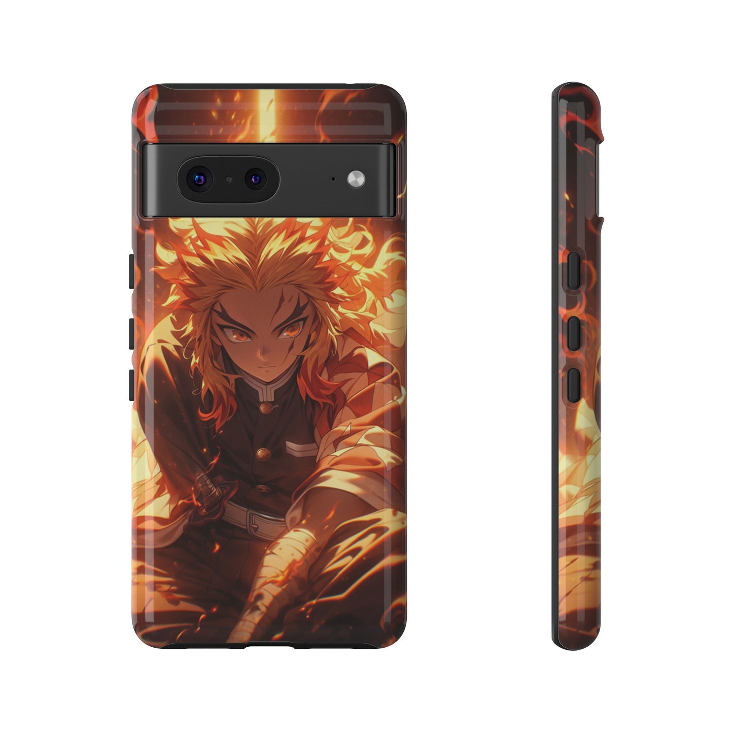 Demon Slayer Rengoku Heavy Duty Phone Case #104