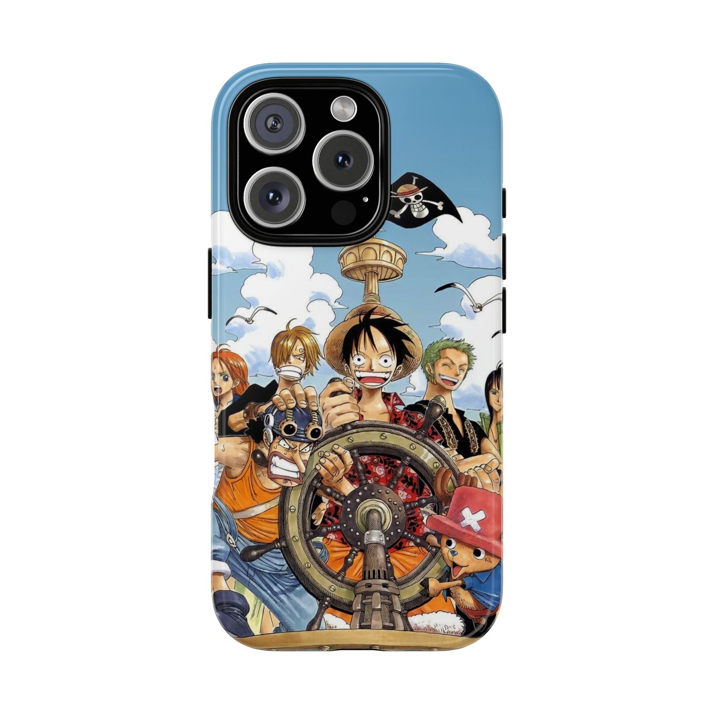 One Piece Straw Hat Crew Heavy Duty Phone Case #104