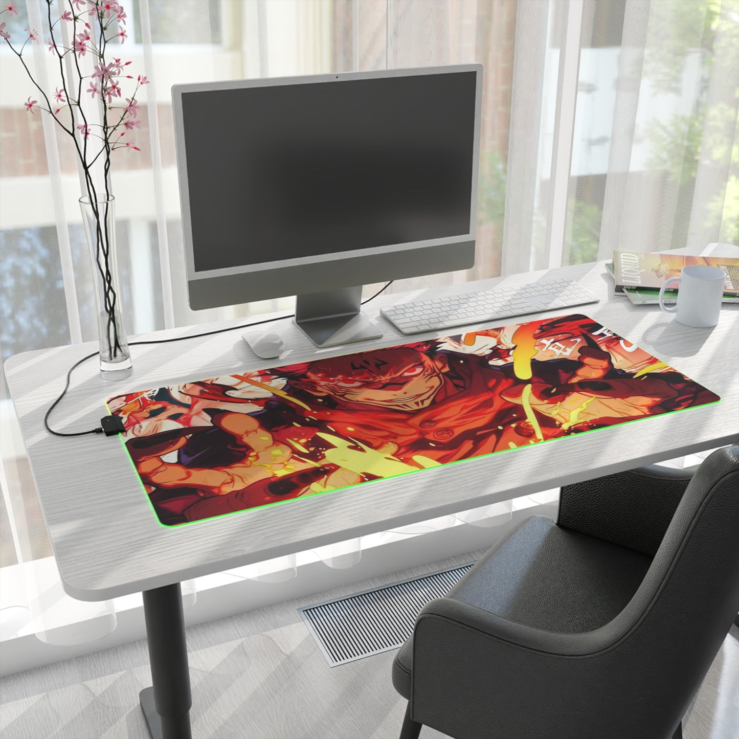 Jujutsu Kaisen Sukuna LED Gaming PC Mat #107