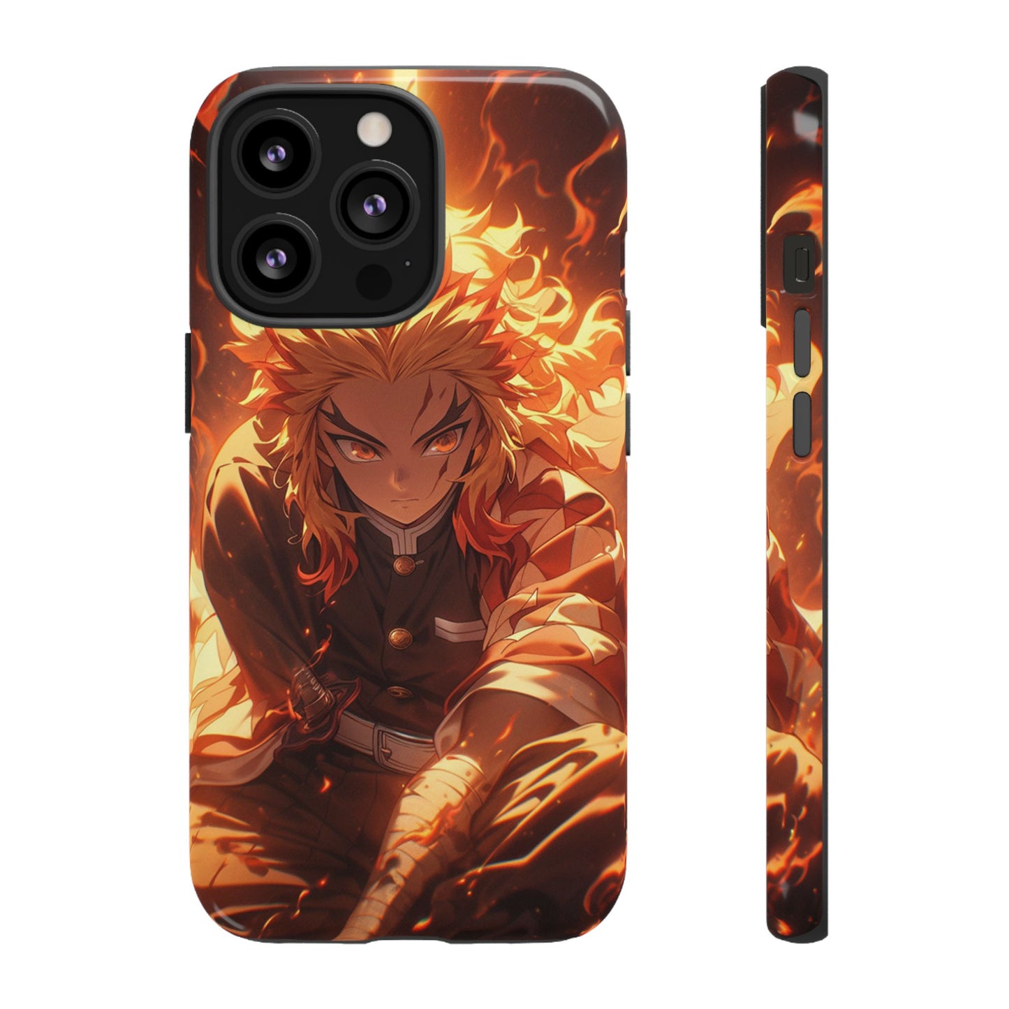 Demon Slayer Rengoku Heavy Duty Phone Case #104