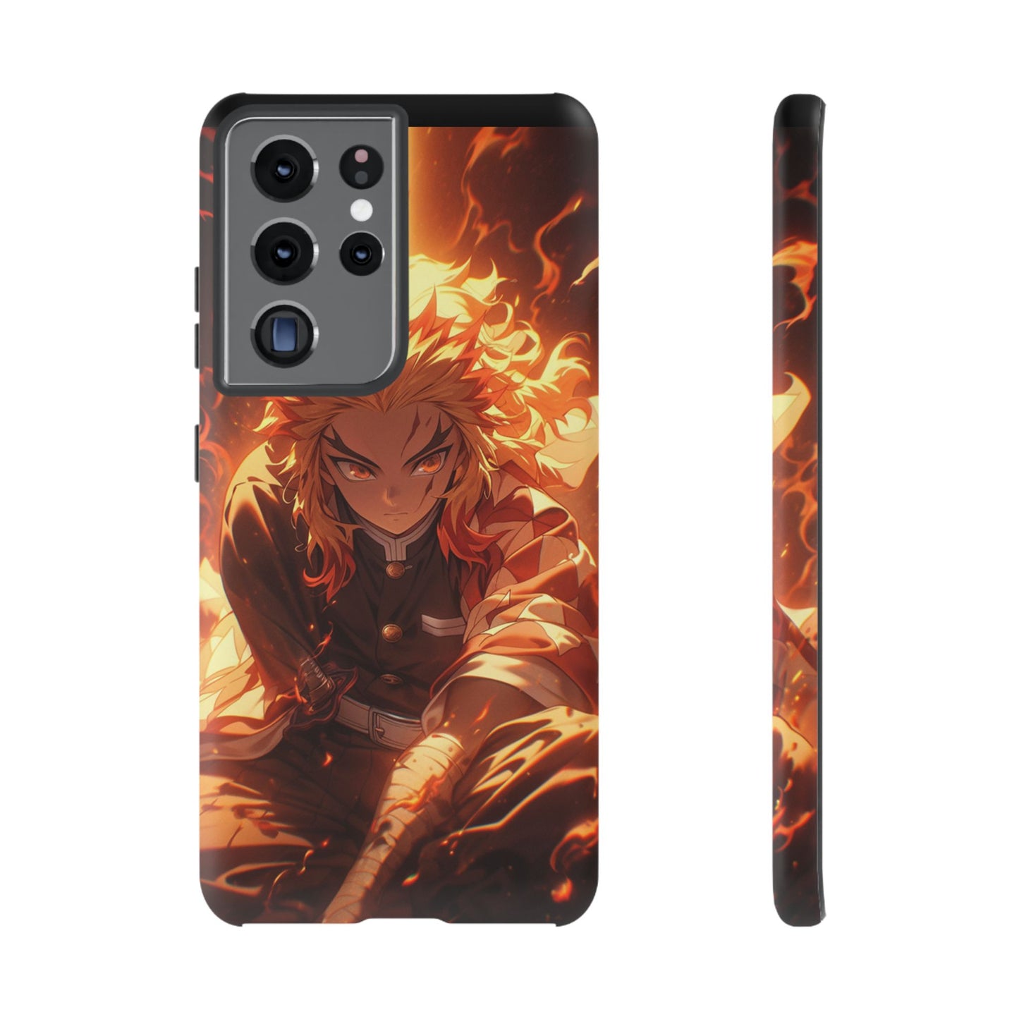 Demon Slayer Rengoku Heavy Duty Phone Case #104