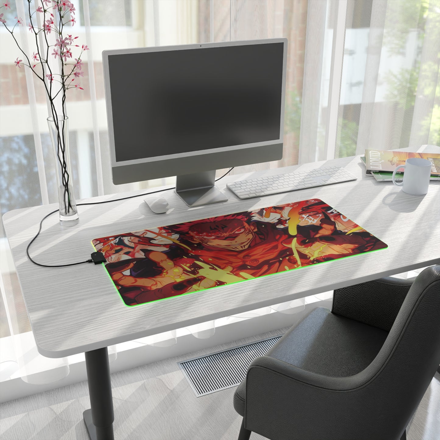 Jujutsu Kaisen Sukuna LED Gaming PC Mat #107