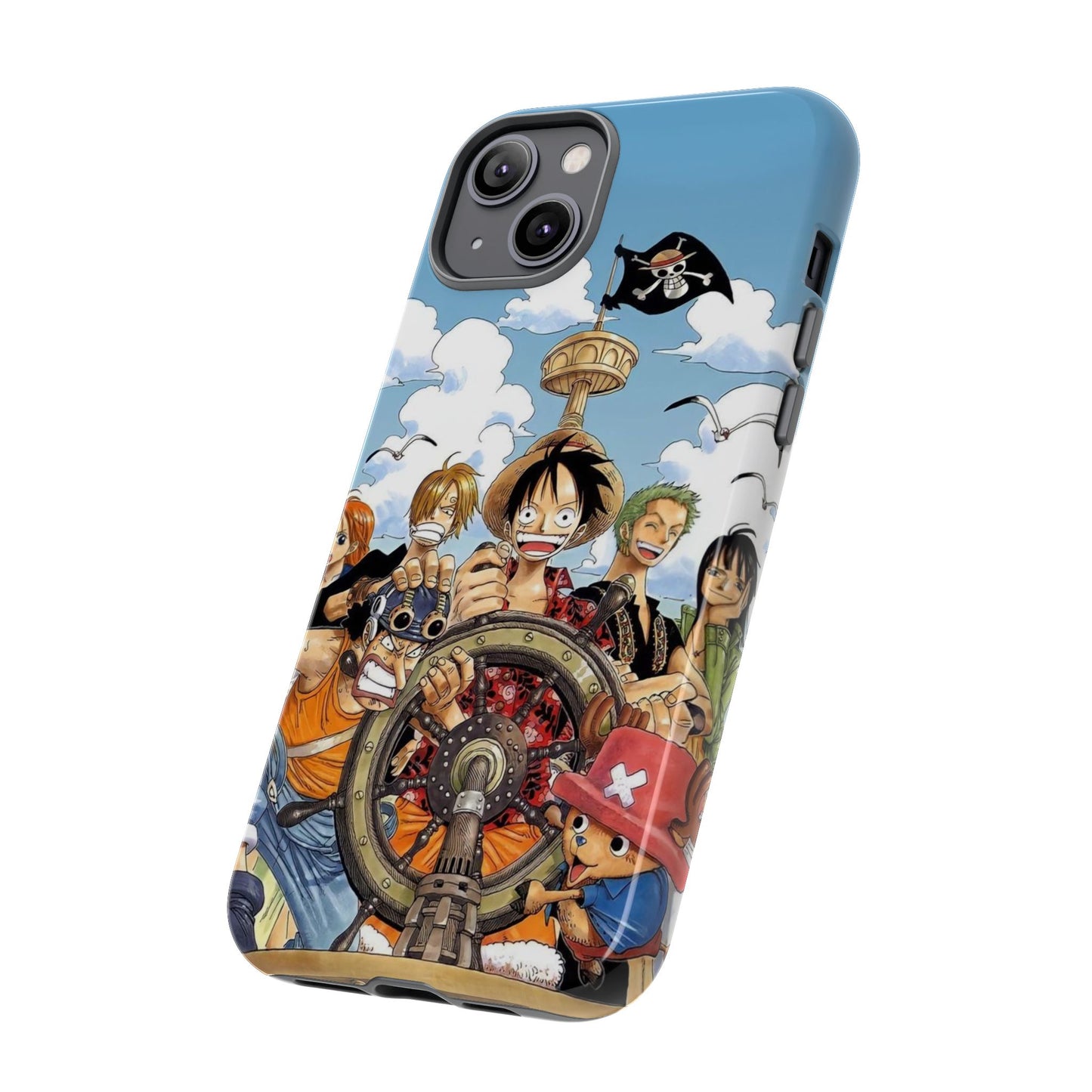 One Piece Straw Hat Crew Heavy Duty Phone Case #104