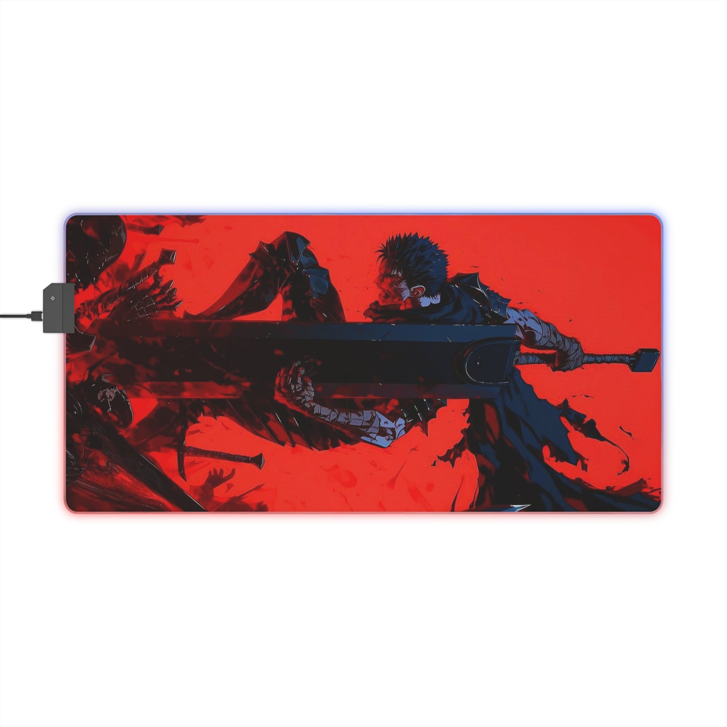 Berserk Gut RGB LED Gaming Mouse Pad Gamers #107