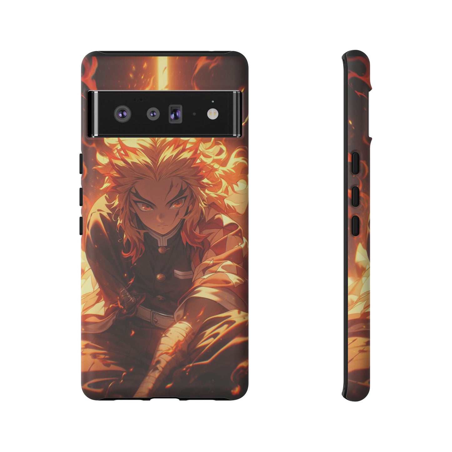 Demon Slayer Rengoku Heavy Duty Phone Case #104