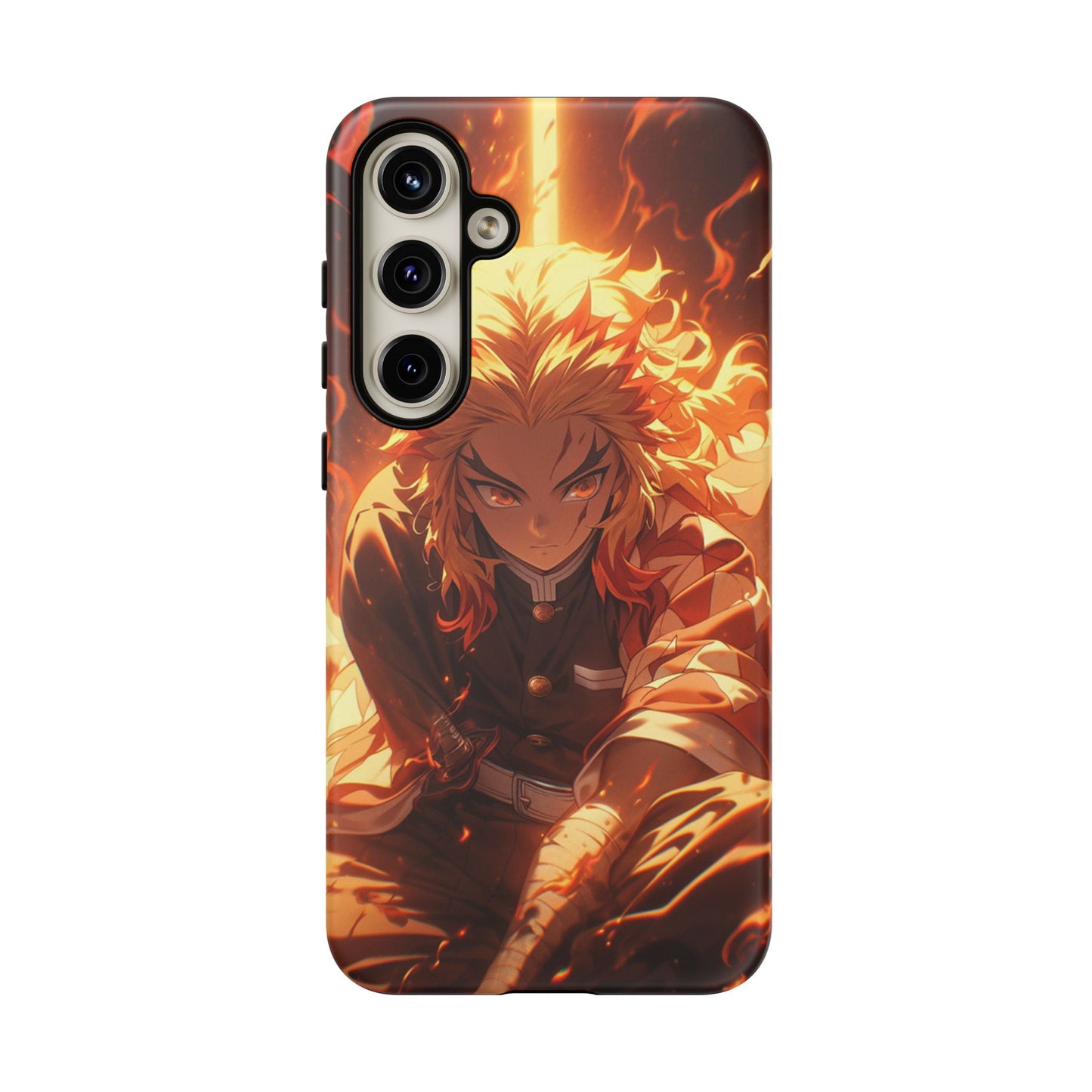 Demon Slayer Rengoku Heavy Duty Phone Case #104