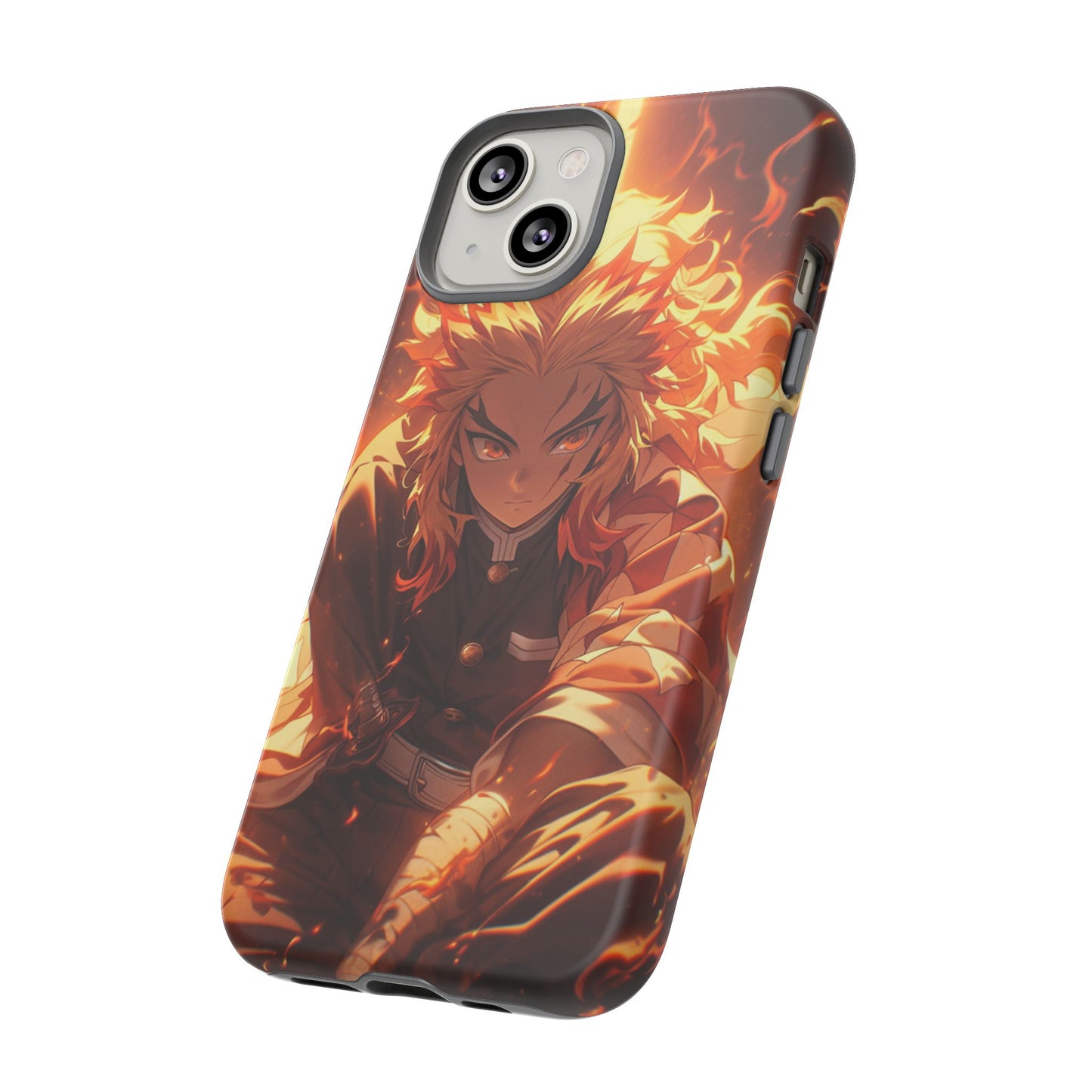 Demon Slayer Rengoku Heavy Duty Phone Case #104