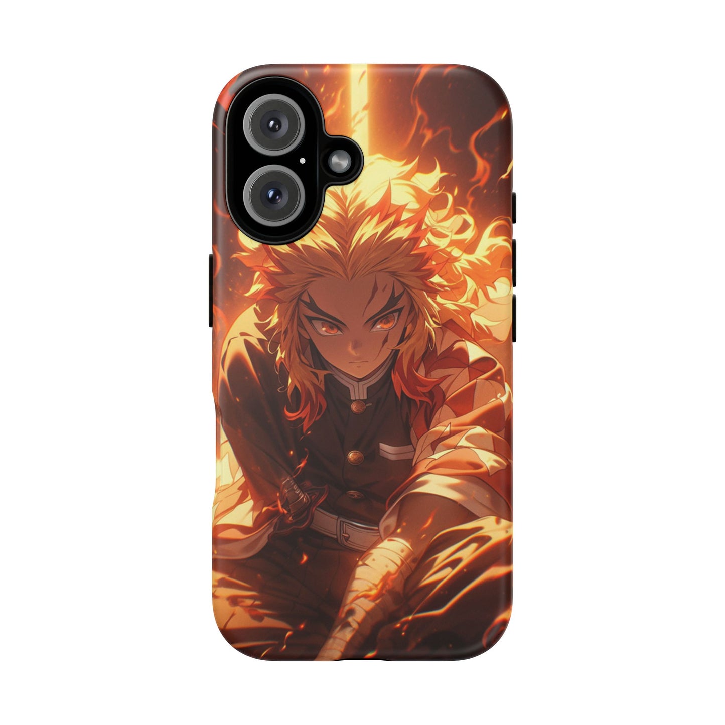 Demon Slayer Rengoku Heavy Duty Phone Case #104