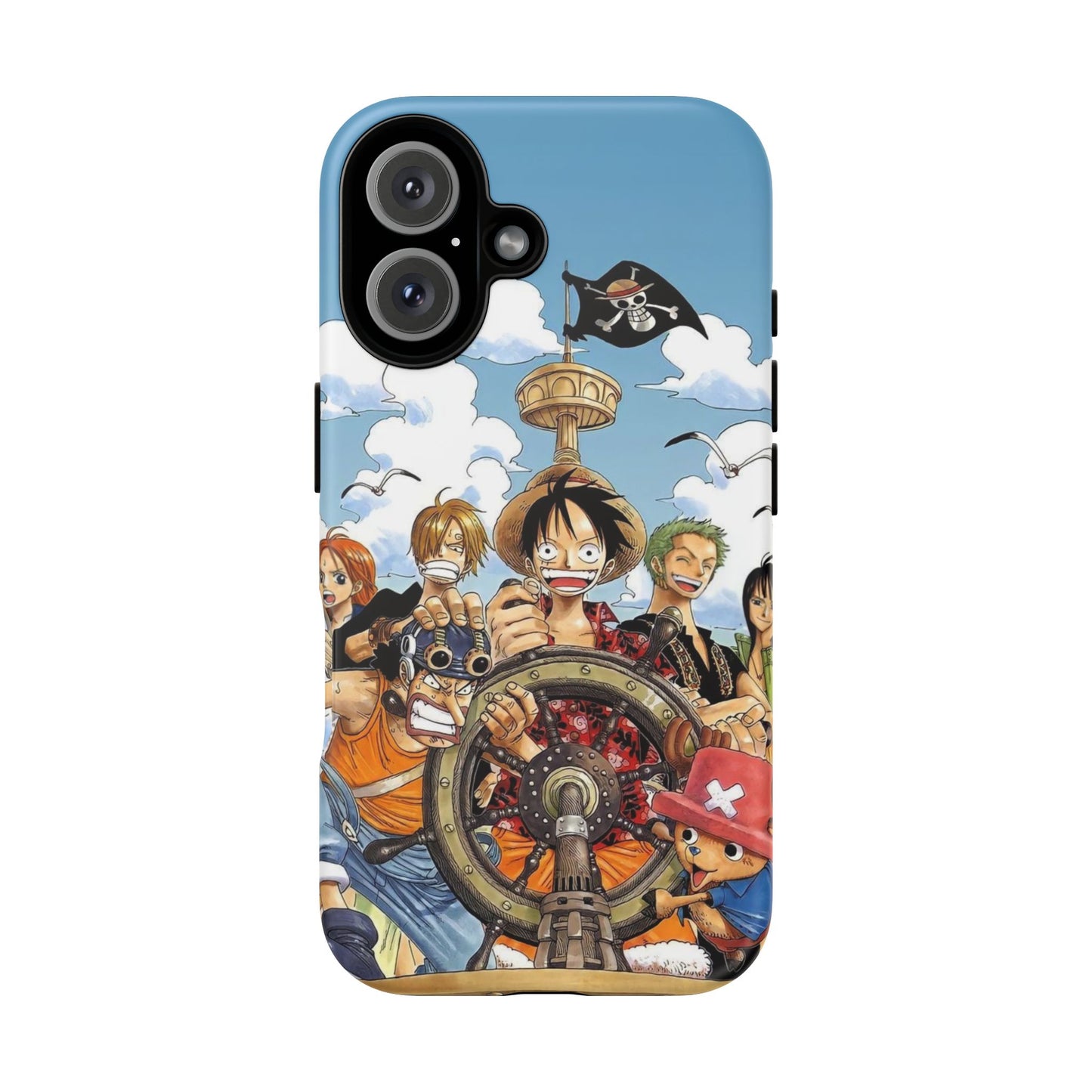 One Piece Straw Hat Crew Heavy Duty Phone Case #104