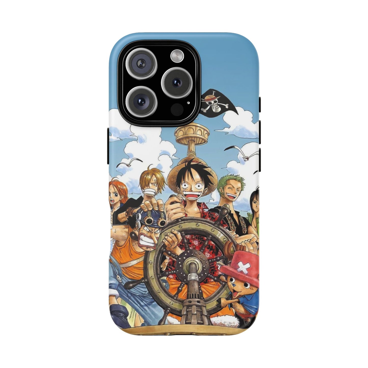 One Piece Straw Hat Crew Heavy Duty Phone Case #104