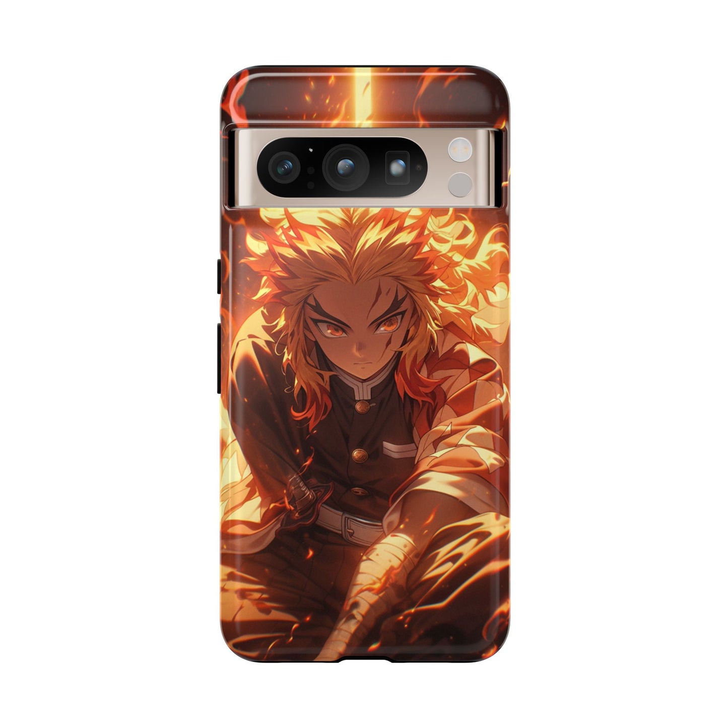 Demon Slayer Rengoku Heavy Duty Phone Case #104