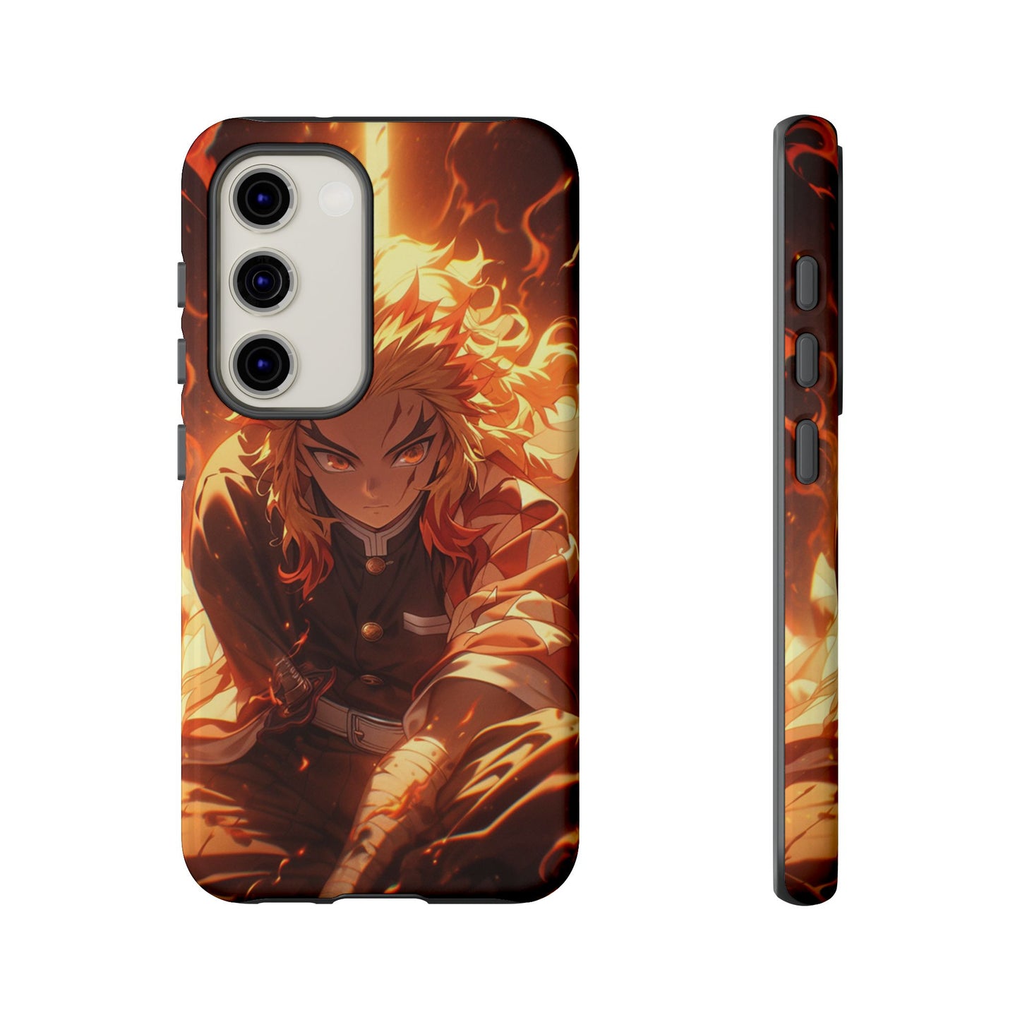 Demon Slayer Rengoku Heavy Duty Phone Case #104