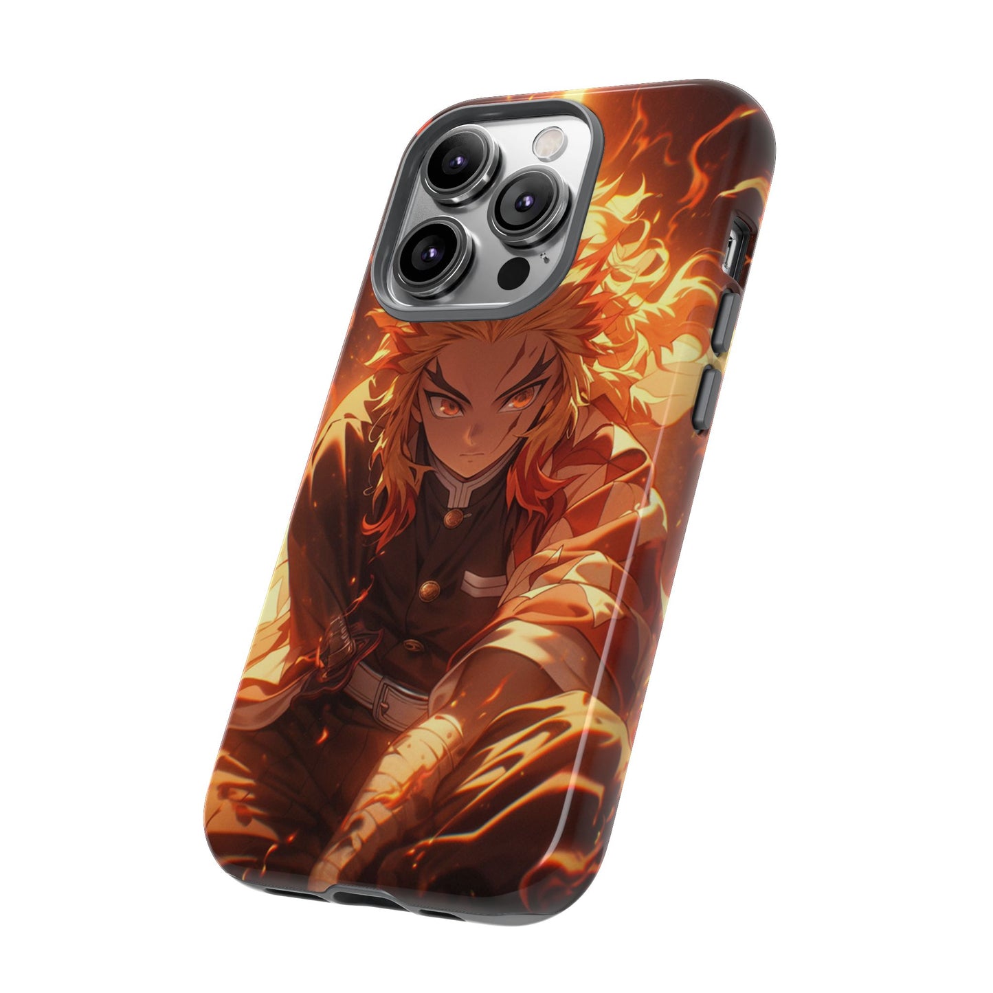 Demon Slayer Rengoku Heavy Duty Phone Case #104