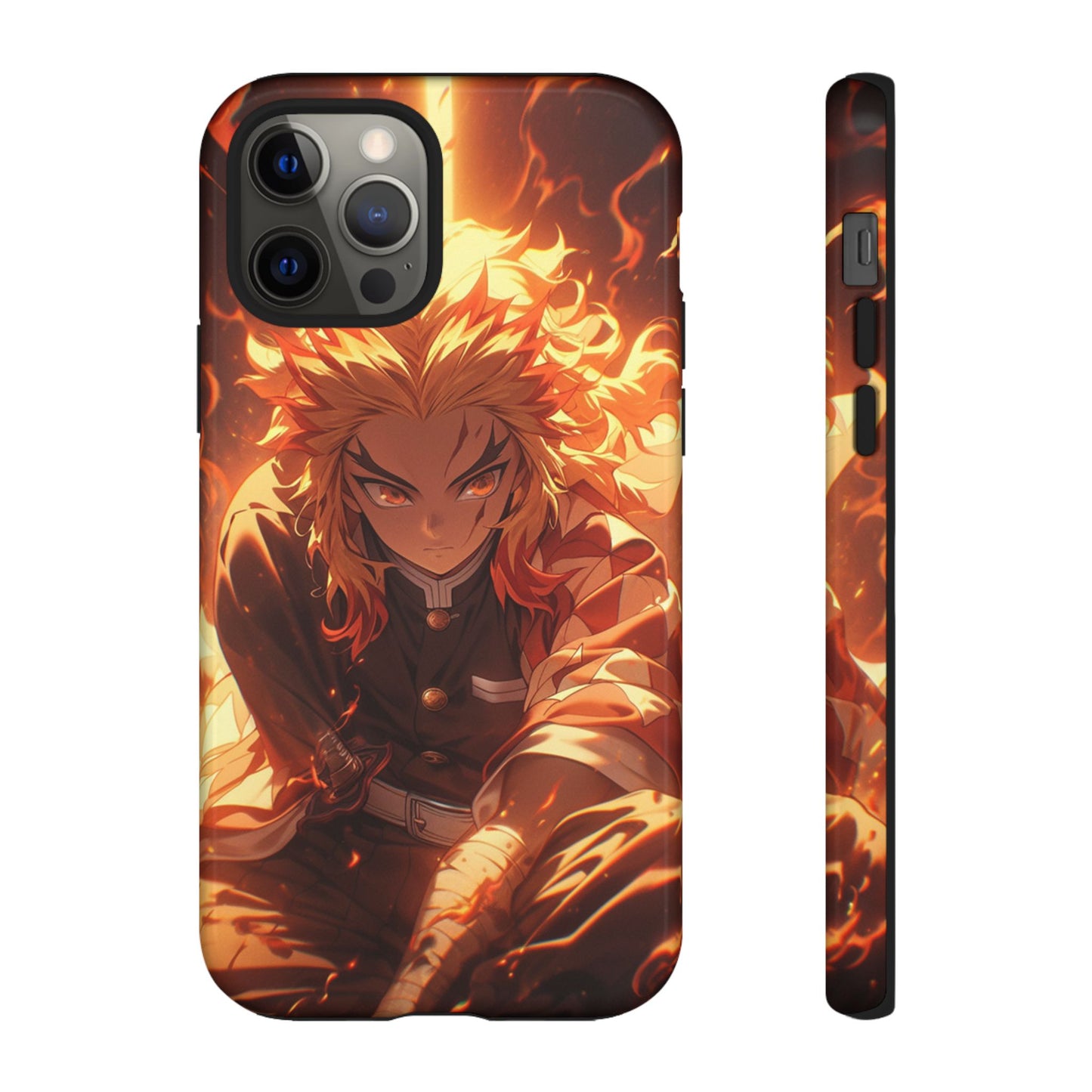 Demon Slayer Rengoku Heavy Duty Phone Case #104