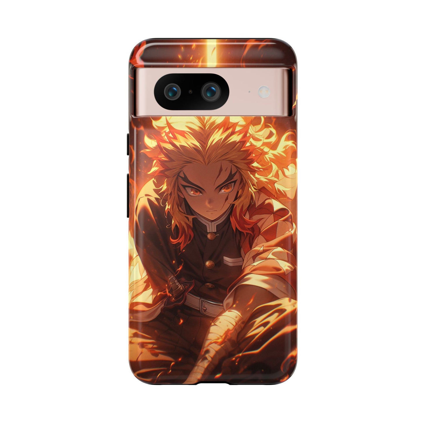 Demon Slayer Rengoku Heavy Duty Phone Case #104