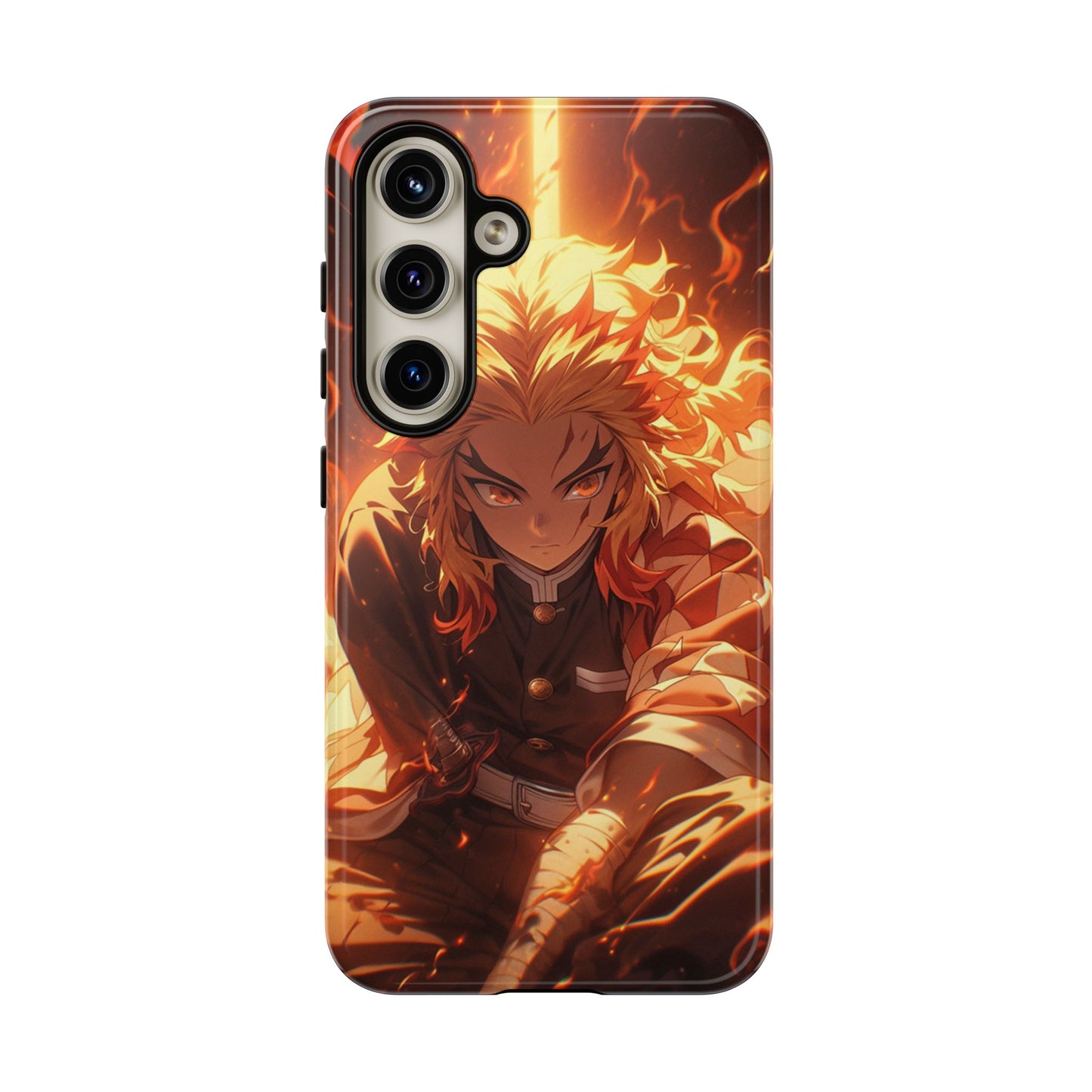 Demon Slayer Rengoku Heavy Duty Phone Case #104