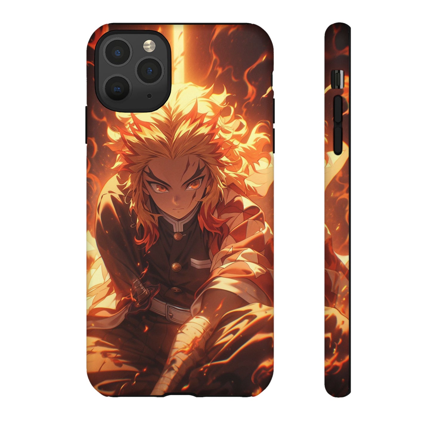 Demon Slayer Rengoku Heavy Duty Phone Case #104