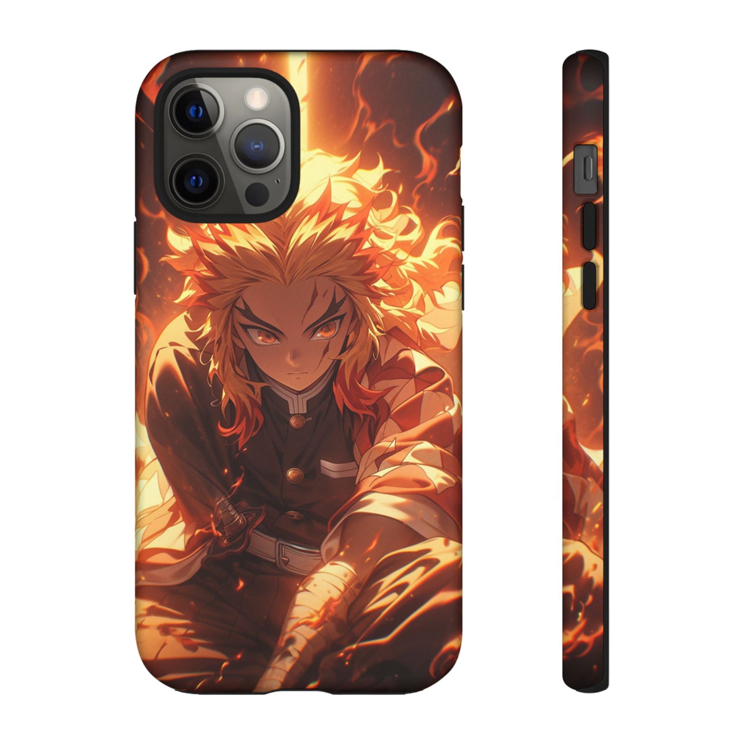 Demon Slayer Rengoku Heavy Duty Phone Case #104