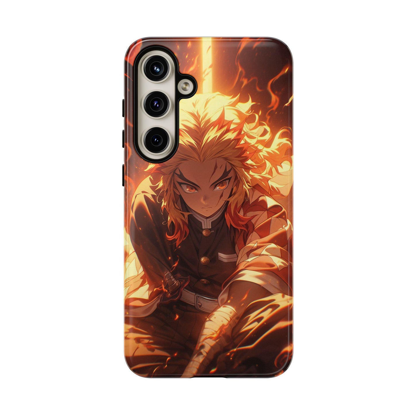 Demon Slayer Rengoku Heavy Duty Phone Case #104