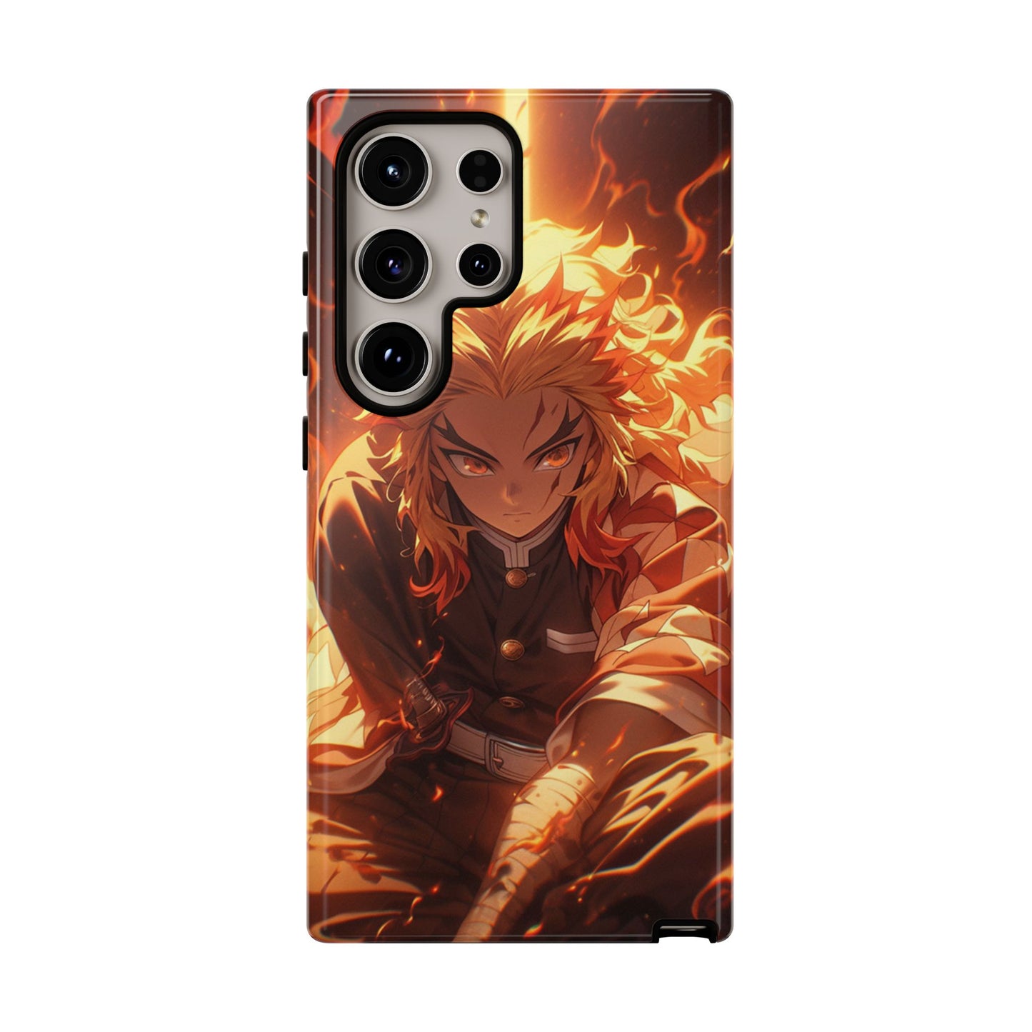 Demon Slayer Rengoku Heavy Duty Phone Case #104