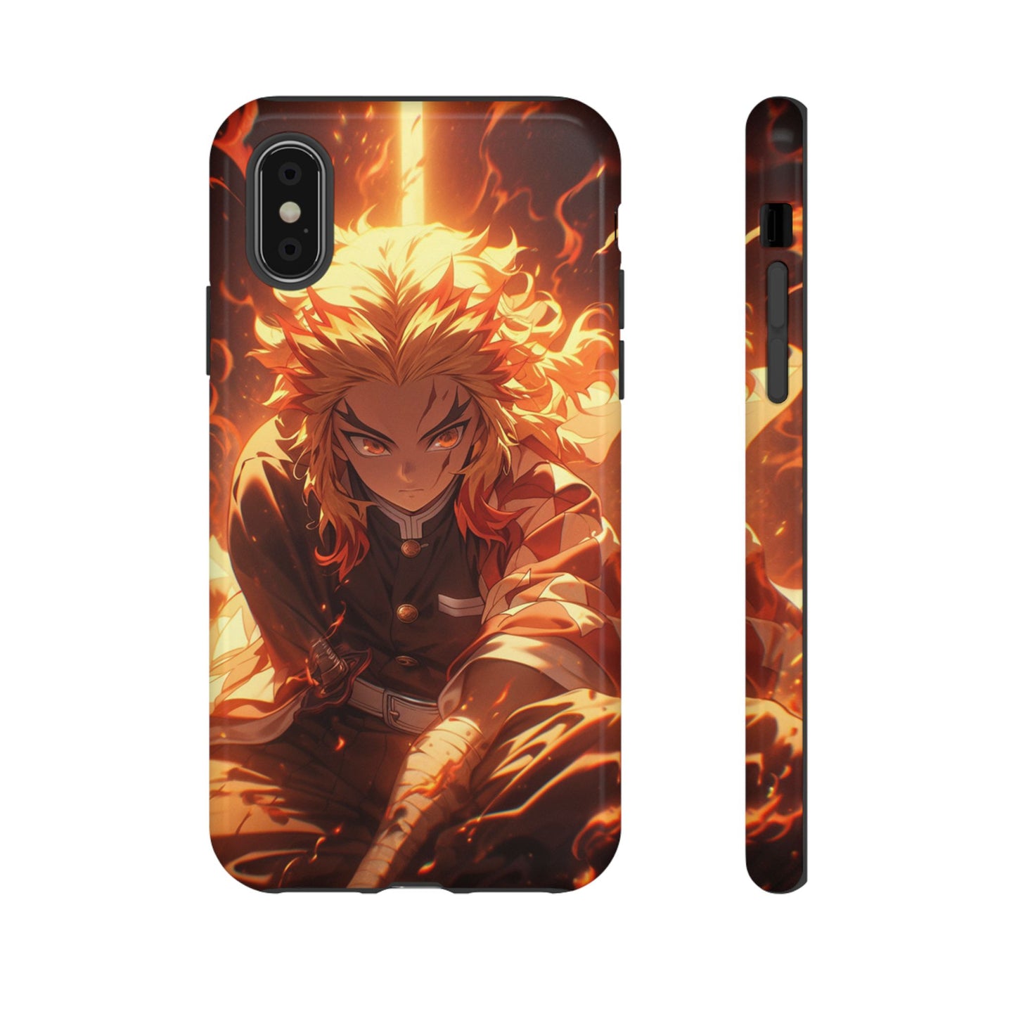 Demon Slayer Rengoku Heavy Duty Phone Case #104