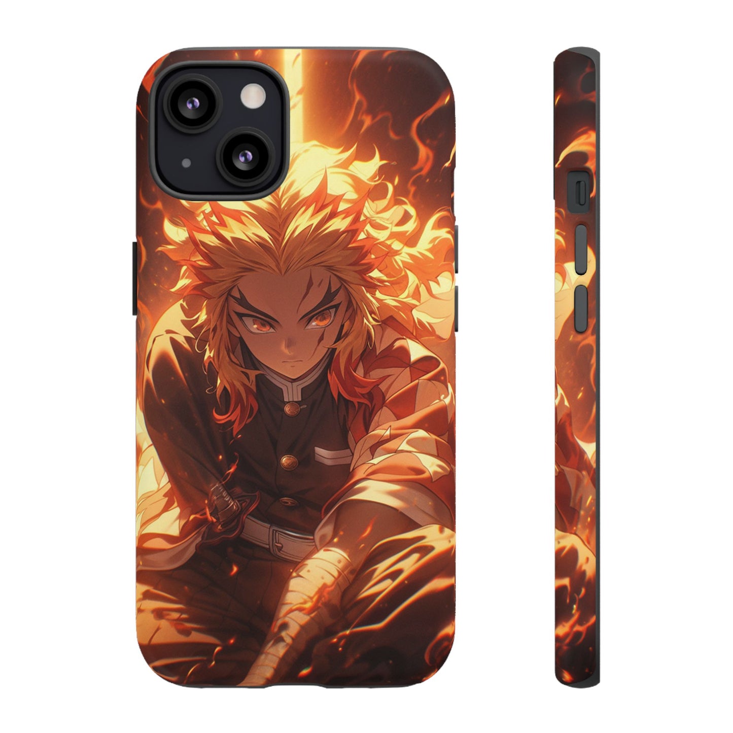 Demon Slayer Rengoku Heavy Duty Phone Case #104