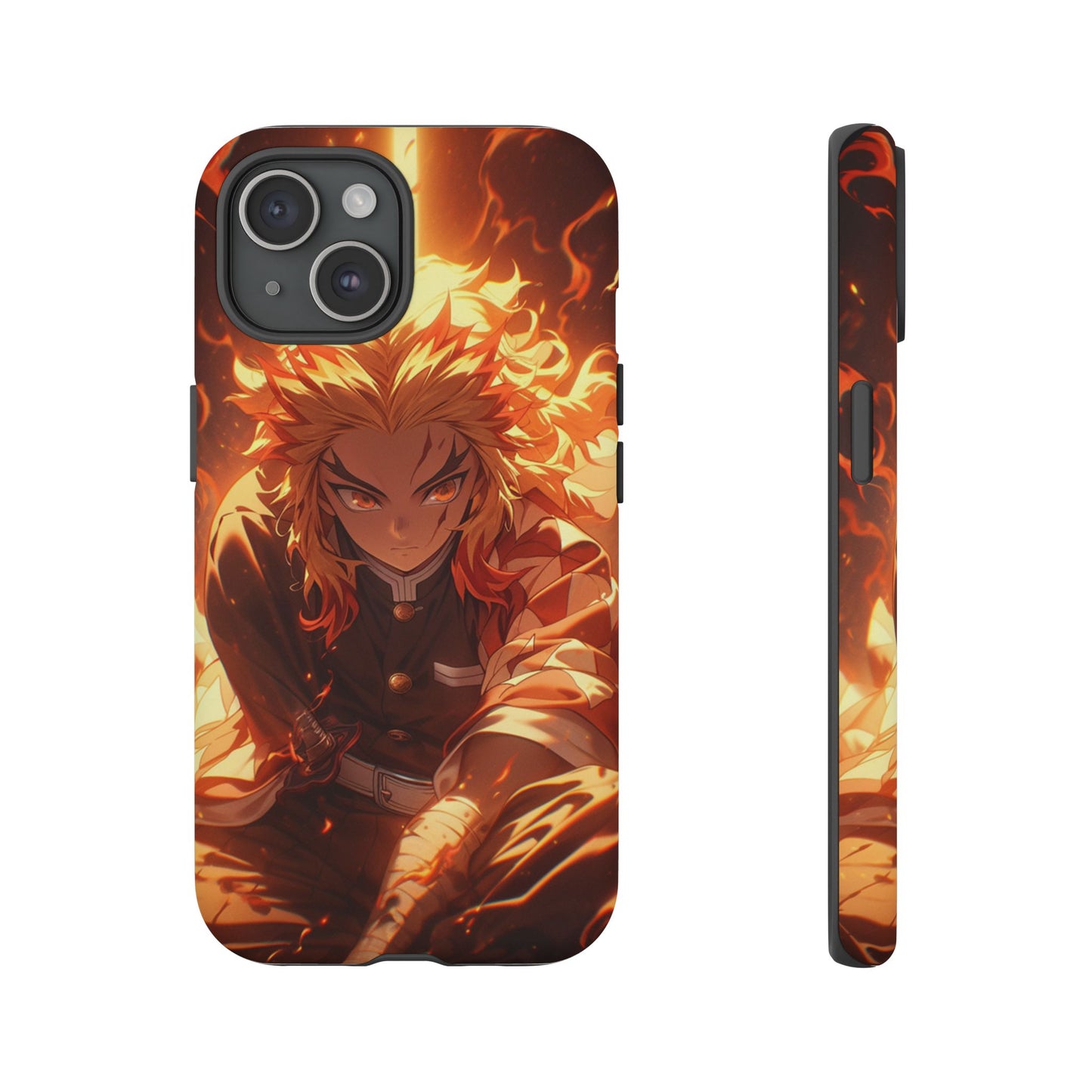 Demon Slayer Rengoku Heavy Duty Phone Case #104