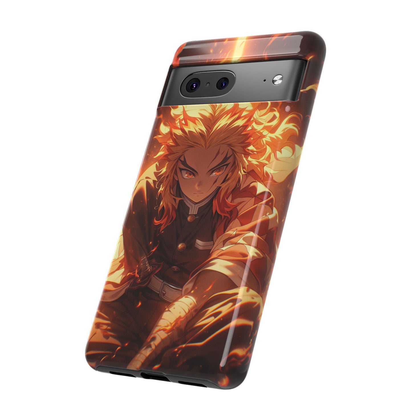 Demon Slayer Rengoku Heavy Duty Phone Case #104