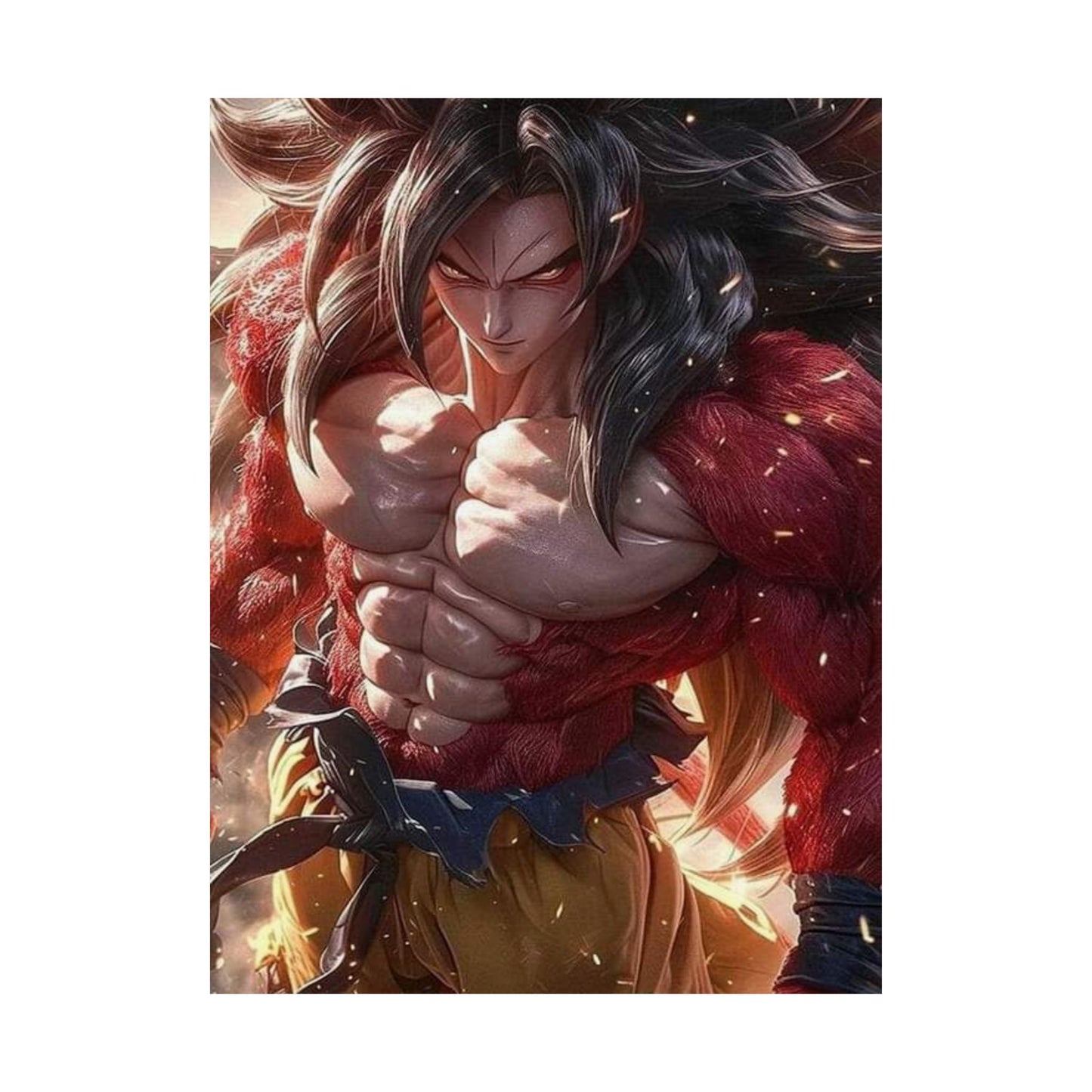 Super Saiyan 4 (Ssj4) Goku Vertical Poster #108