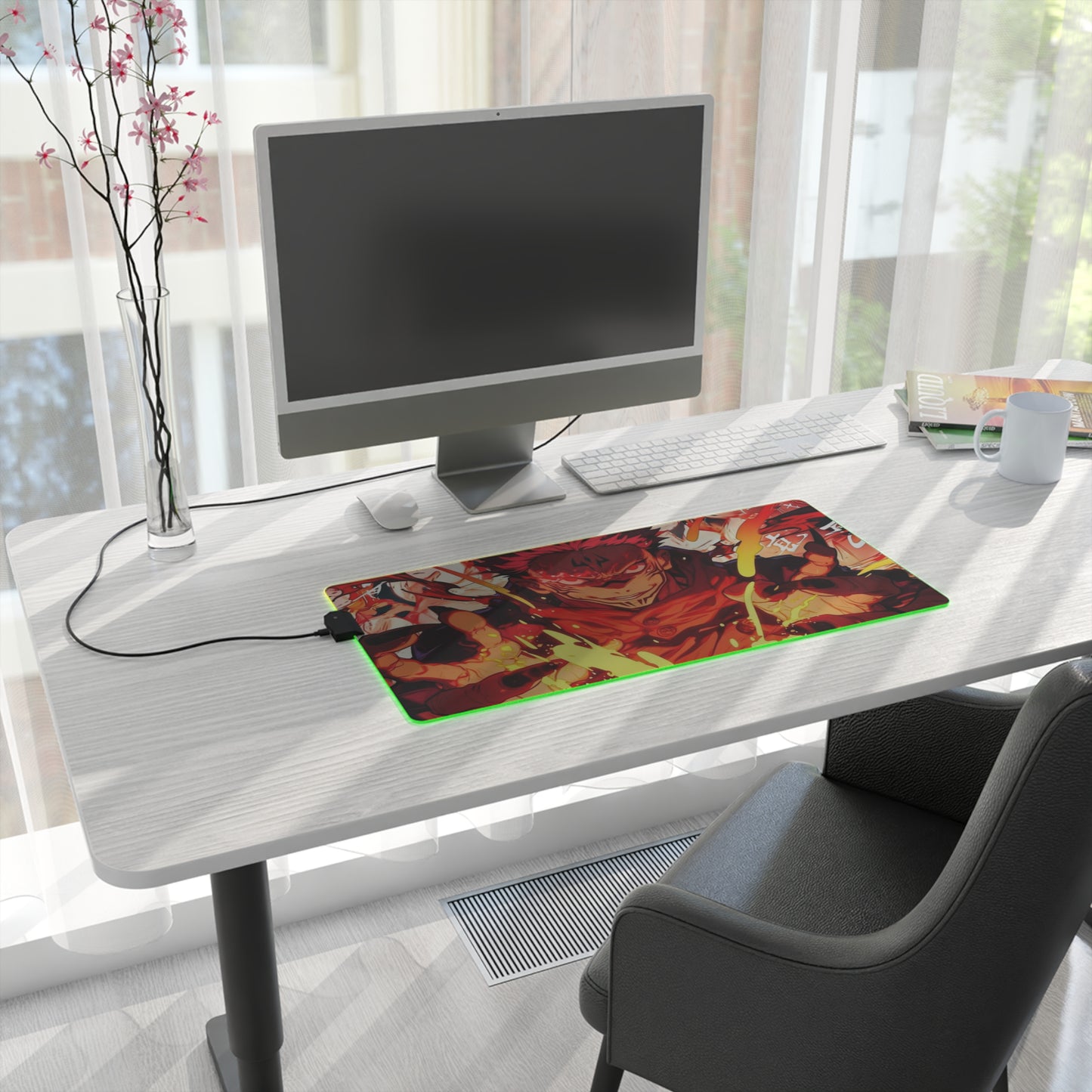 Jujutsu Kaisen Sukuna LED Gaming PC Mat #107