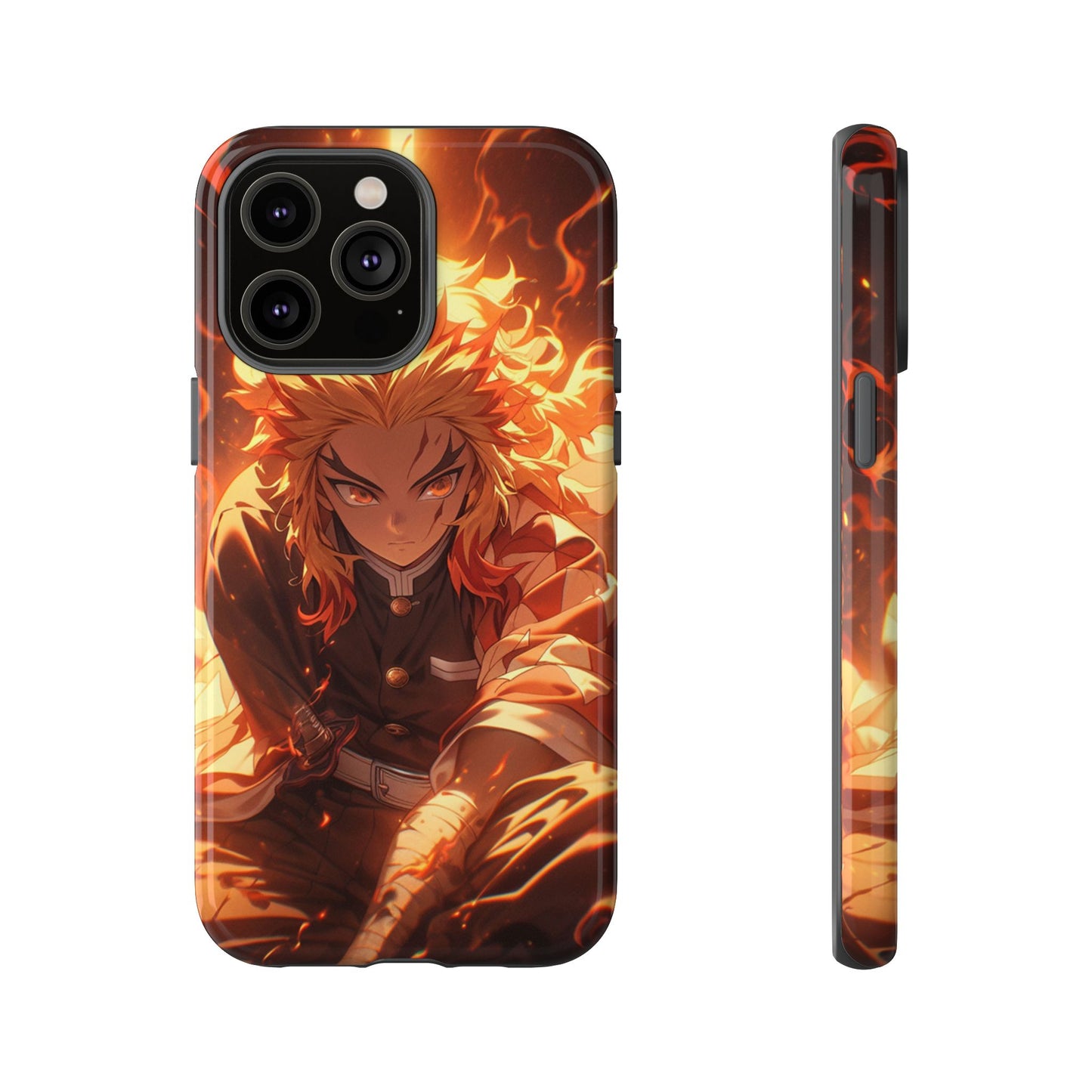 Demon Slayer Rengoku Heavy Duty Phone Case #104