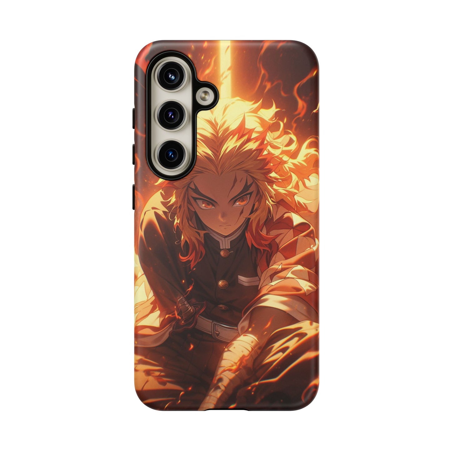 Demon Slayer Rengoku Heavy Duty Phone Case #104