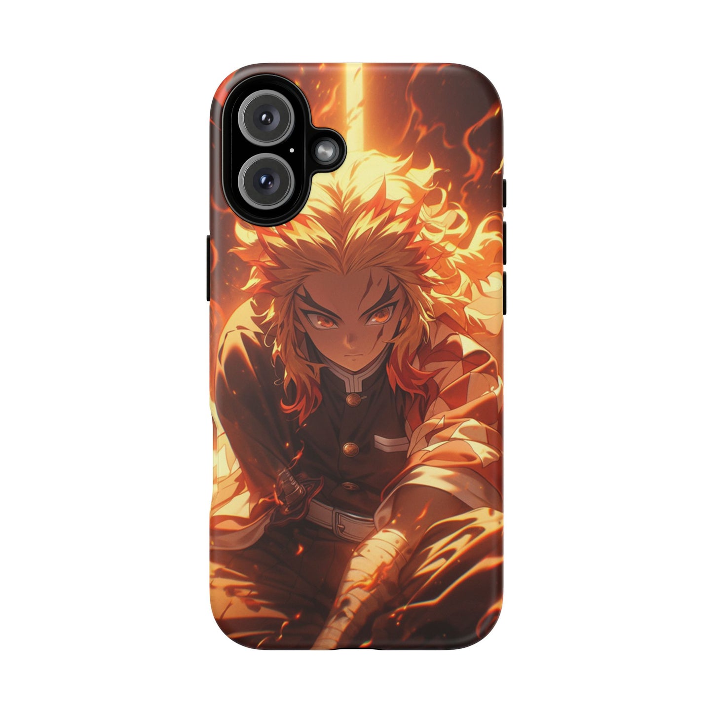 Demon Slayer Rengoku Heavy Duty Phone Case #104