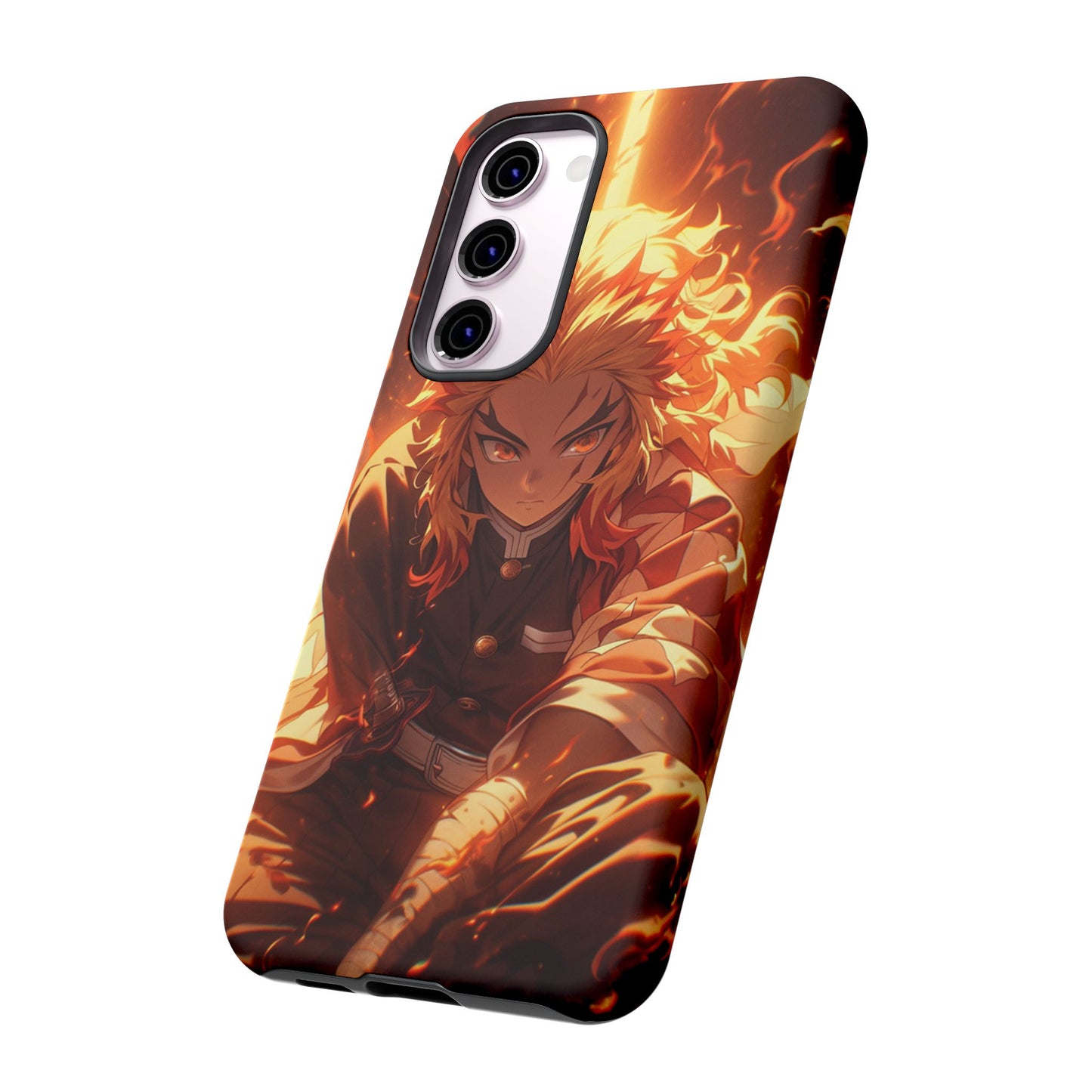 Demon Slayer Rengoku Heavy Duty Phone Case #104