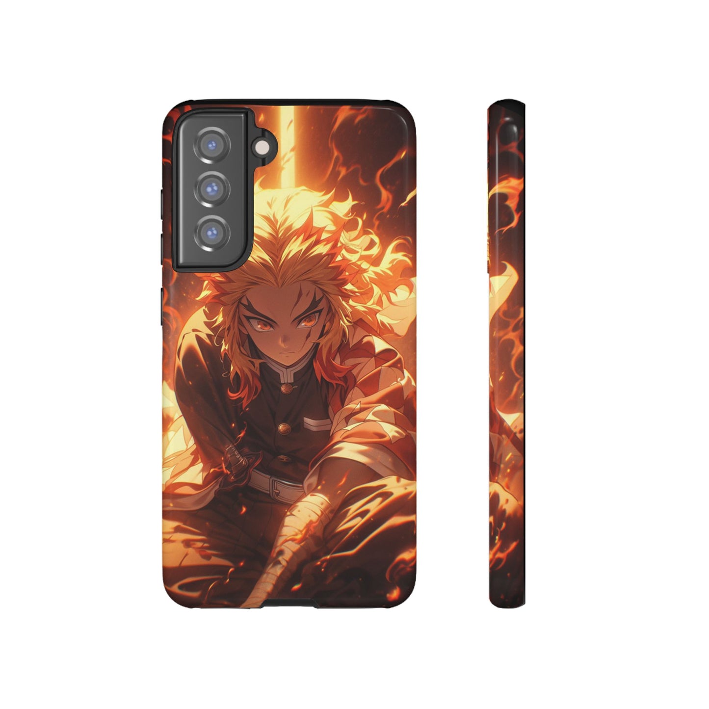 Demon Slayer Rengoku Heavy Duty Phone Case #104