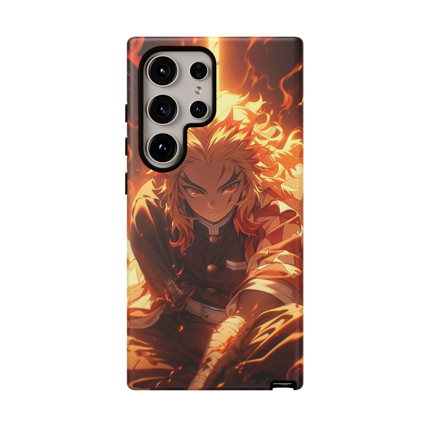 Demon Slayer Rengoku Heavy Duty Phone Case #104