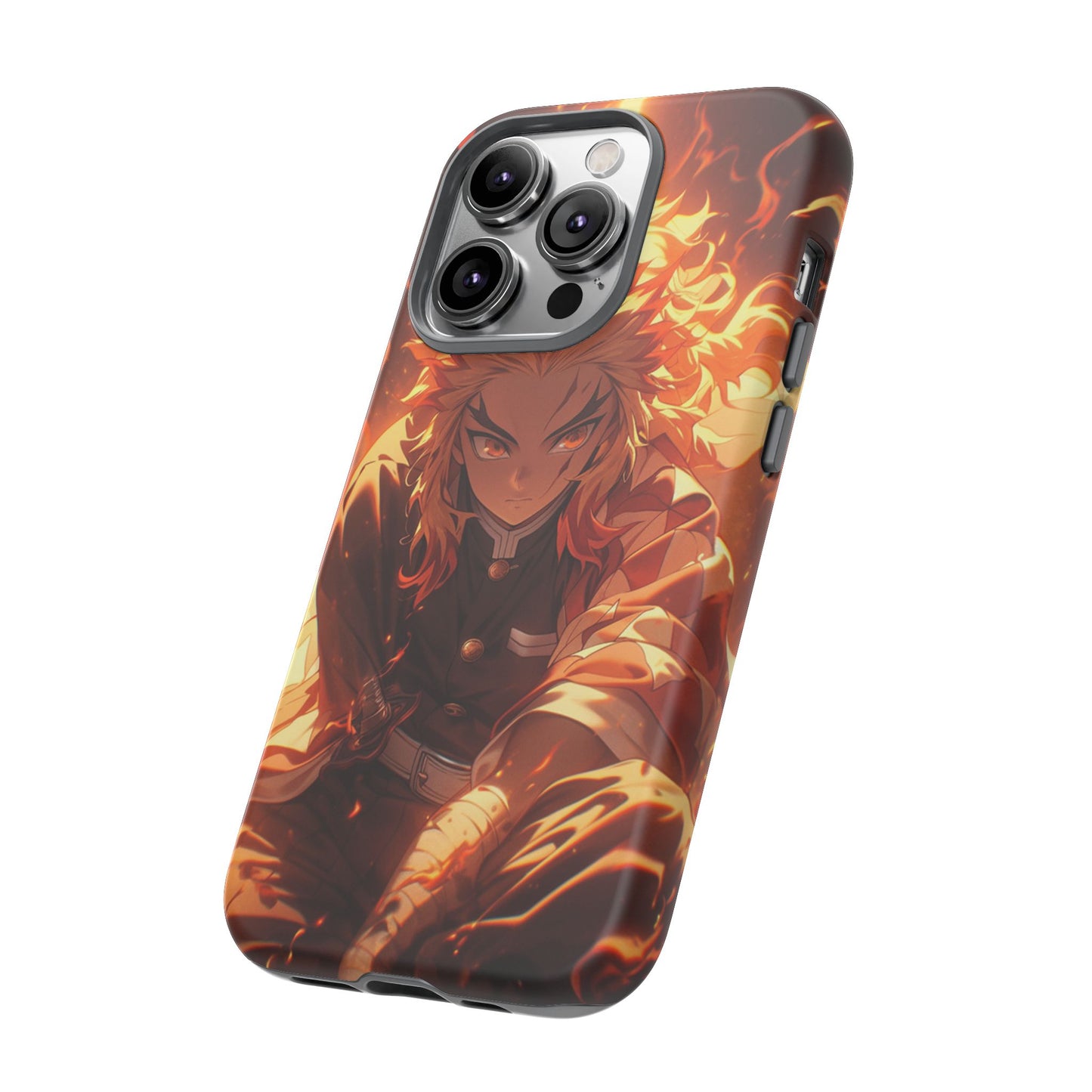 Demon Slayer Rengoku Heavy Duty Phone Case #104